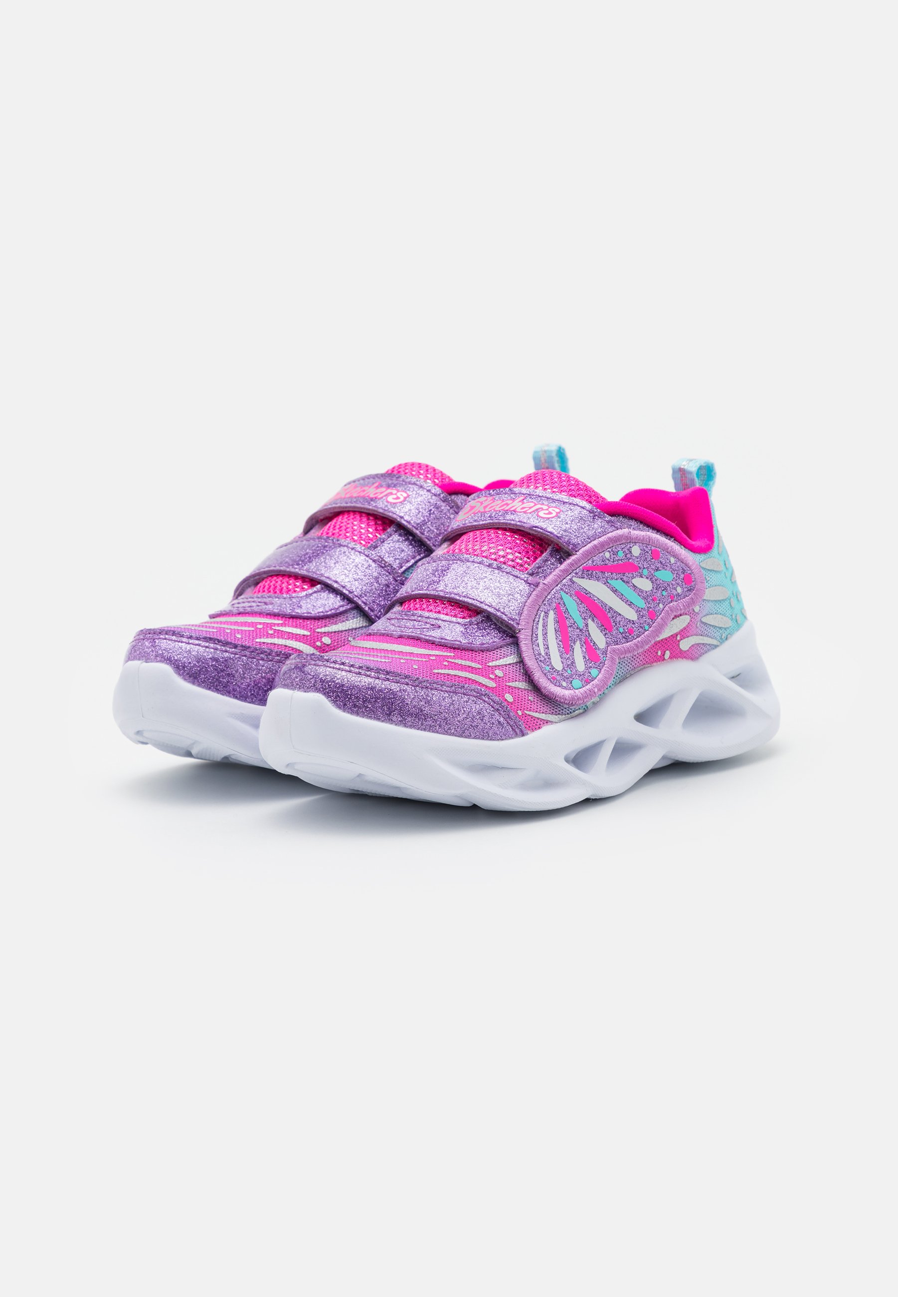 Skechers TWISTY BRIGHTS - Trainers - lavender pink/lilac