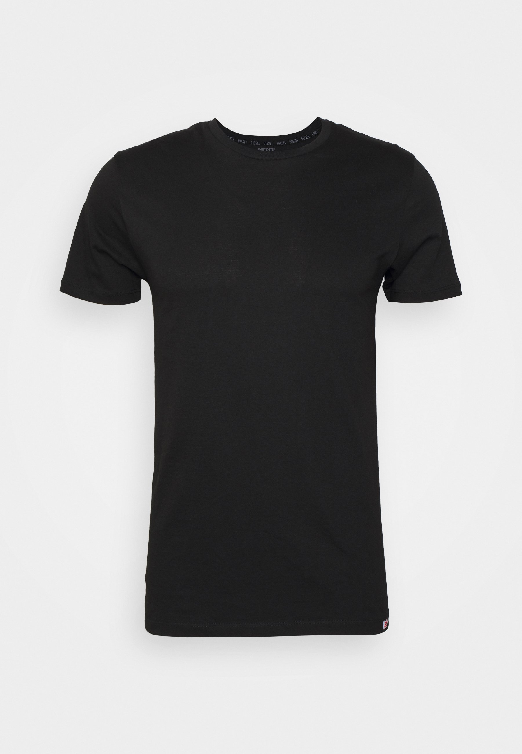 Diesel 2PACK UMTEE RANDAL TUBE - Undershirt - black & white/black
