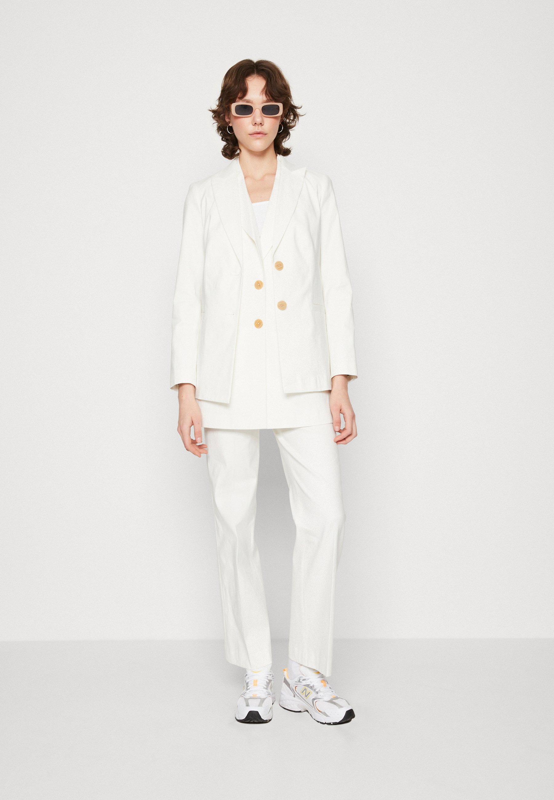 Scotch & Soda SUMMER GILET - Waistcoat - off white/off-white