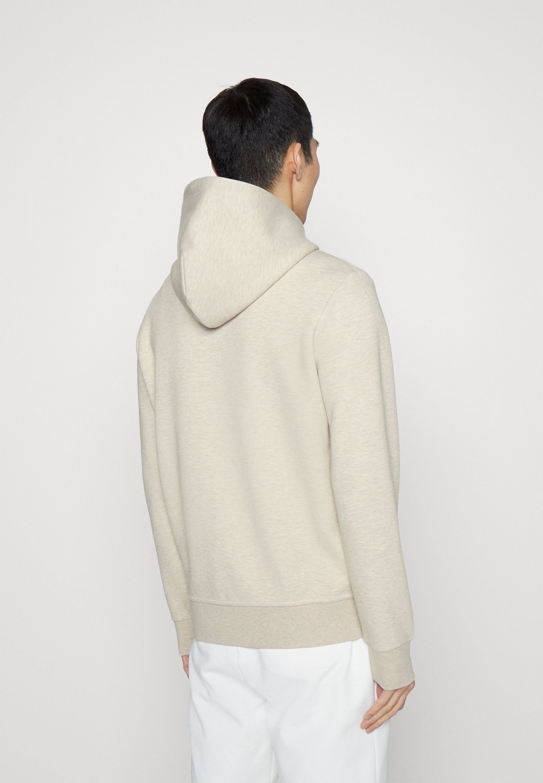 Polo Ralph Lauren LONG SLEEVE - Zip-up sweatshirt - expedition dune heather/beige
