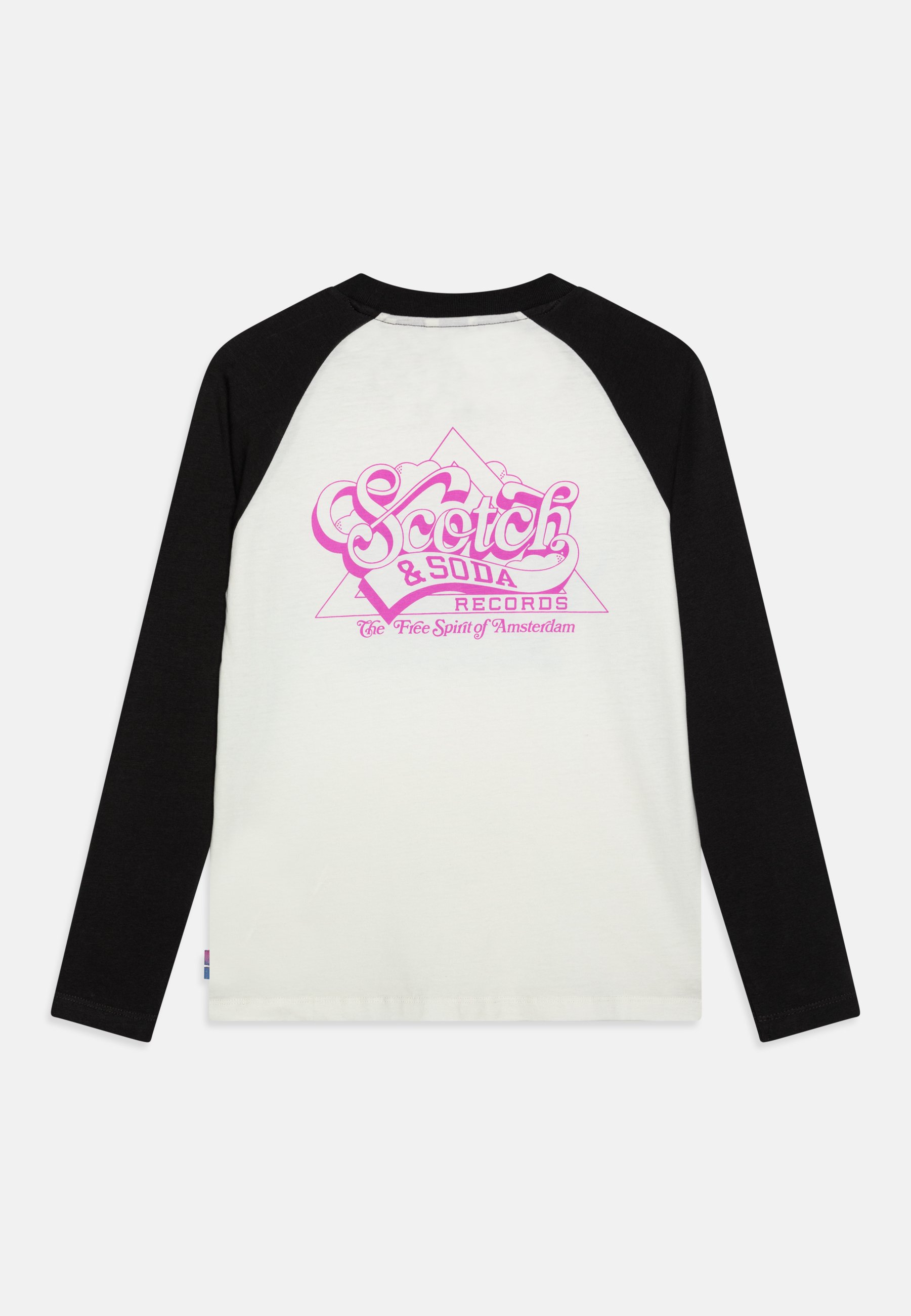 Scotch & Soda LONG SLEEVED ARTWORK - Long sleeved top - off-white