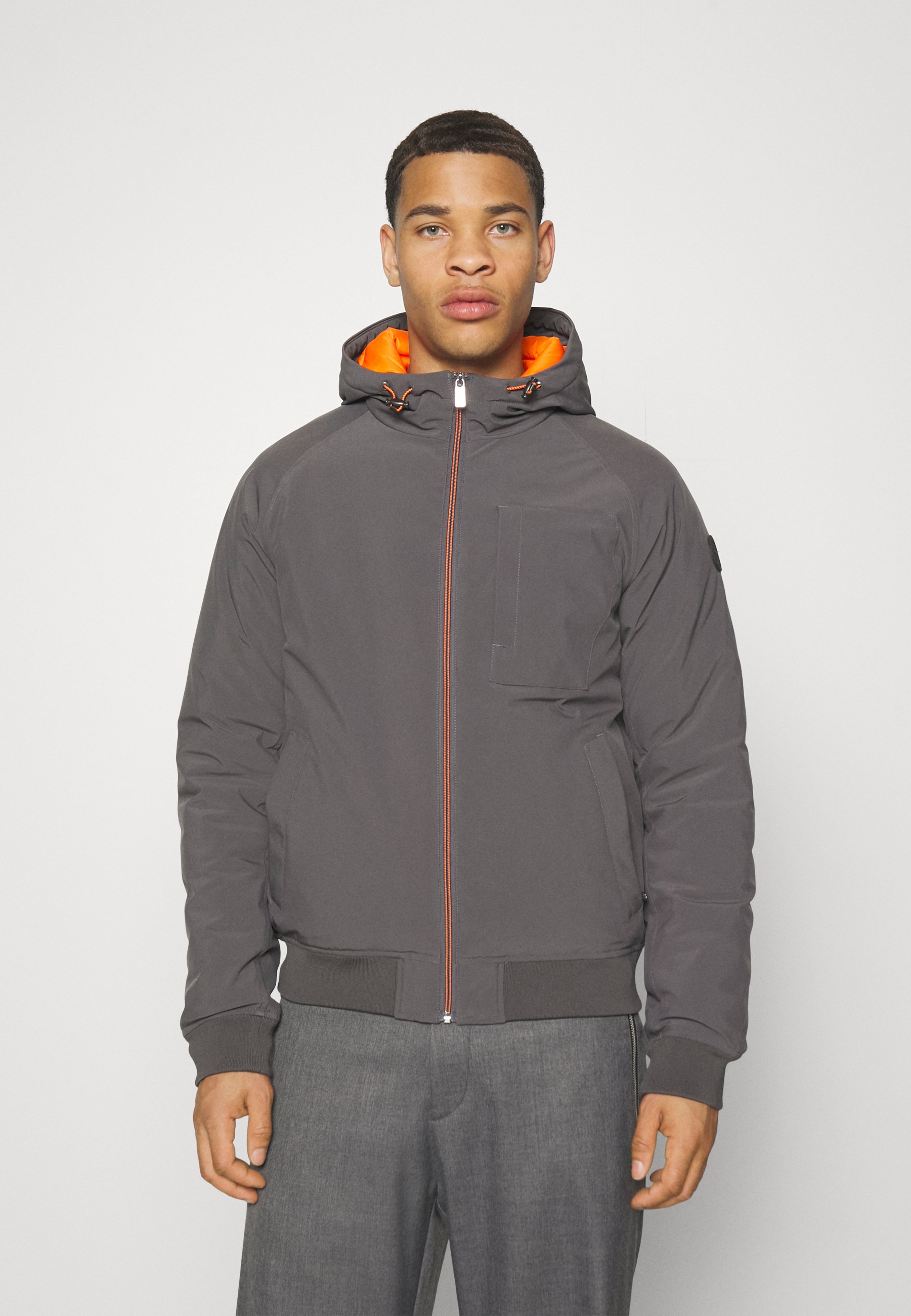 Scotch & Soda PADDED HOODED - Winter jacket - moon dust/grey