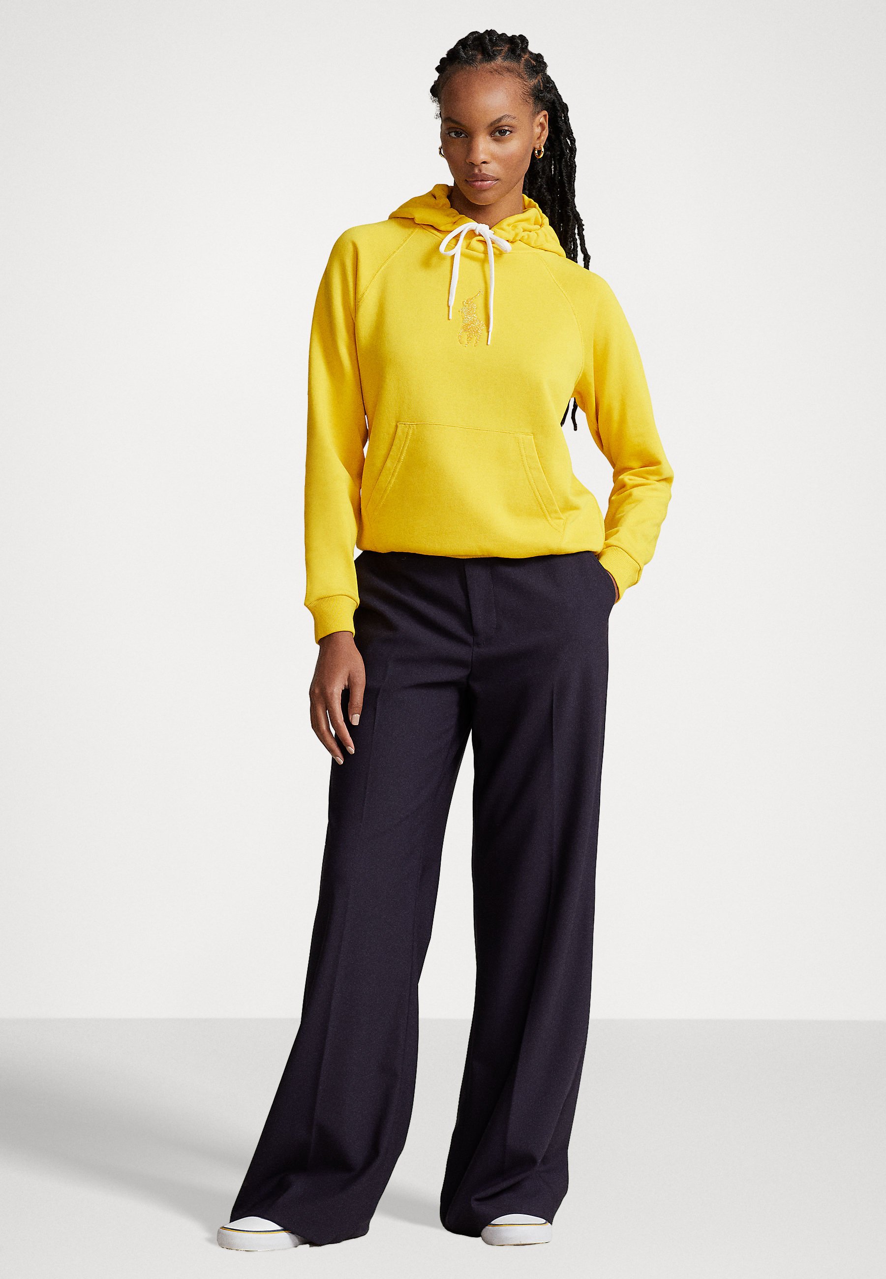 Polo Ralph Lauren LONG SLEEVE - Sweatshirt - cast yellow/yellow