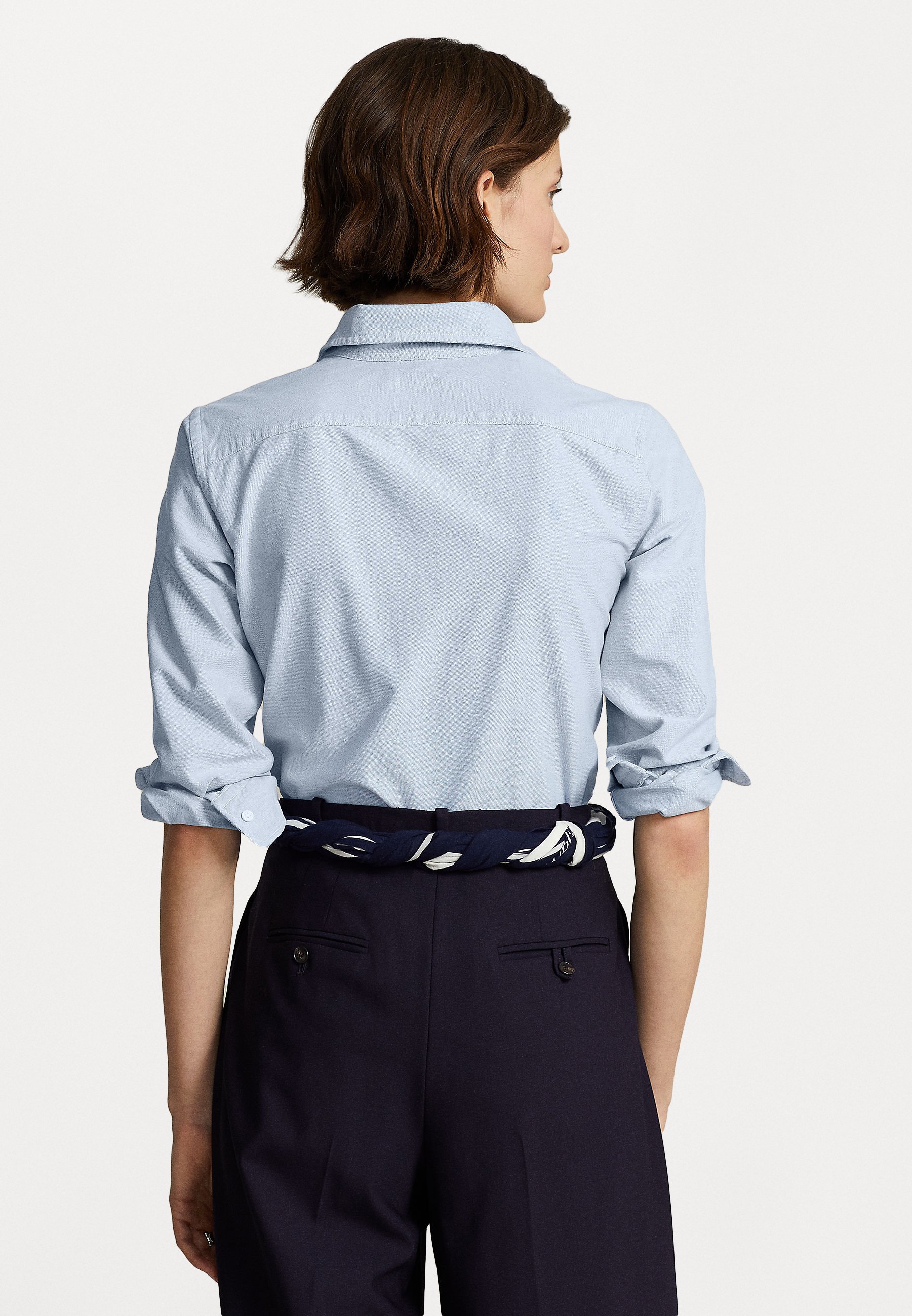 Polo Ralph Lauren OXFORD SHIRT - Button-down blouse - blue