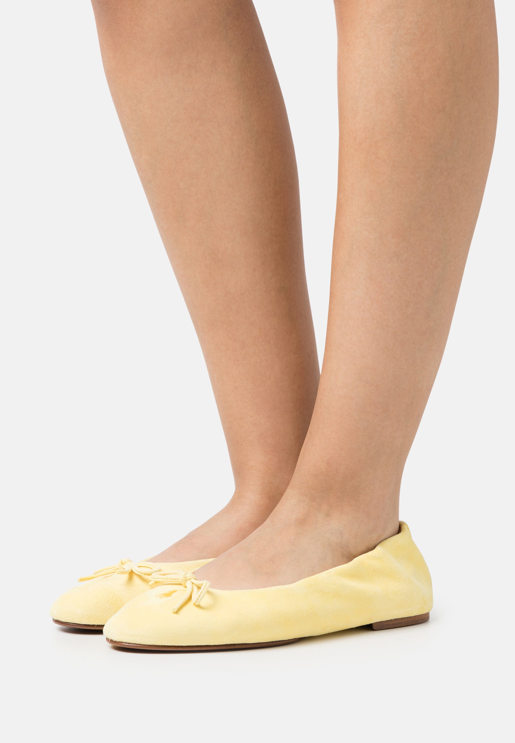 Polo Ralph Lauren FLATS BALLET - Foldable ballet pumps - campus yellow/yellow