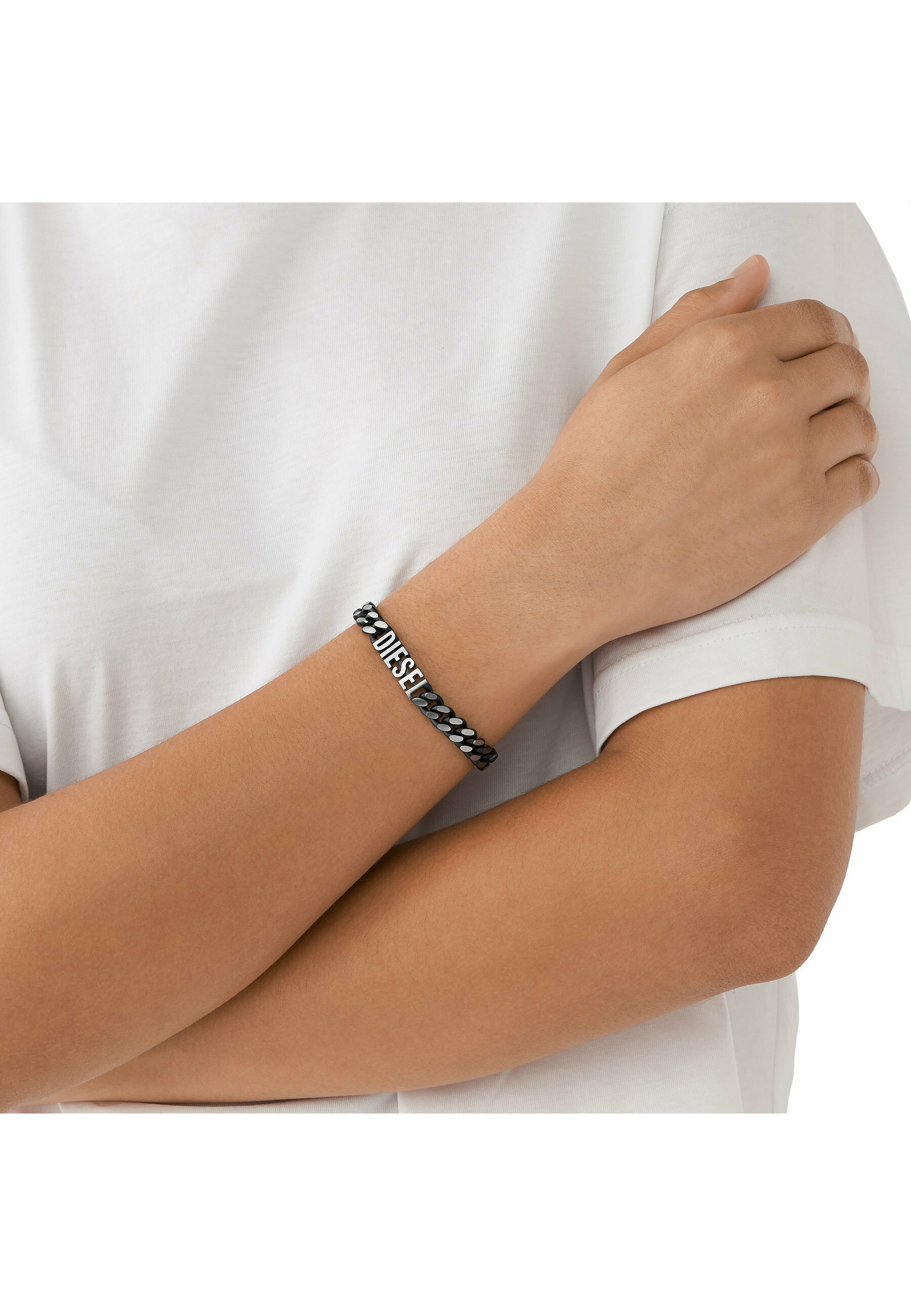 Diesel Bracelet - silver-coloured