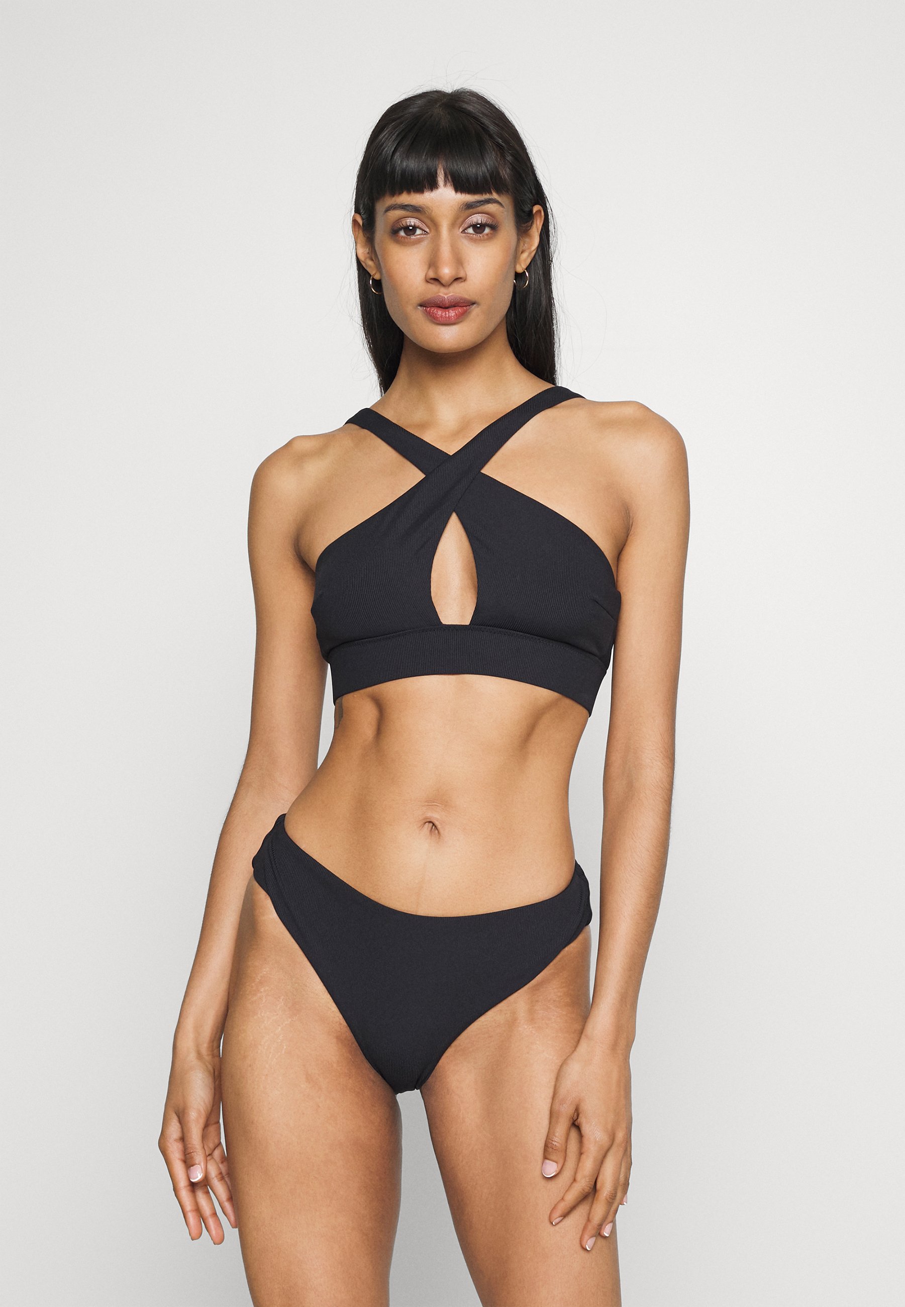 ONLY ONLSELIA PEEK TOP BRAZILIAN SET - Bikini - black