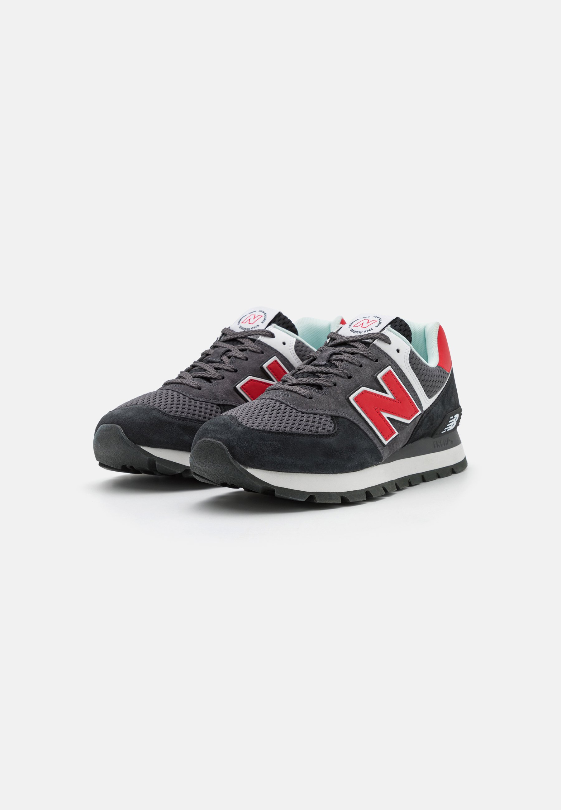 NB 574 UNISEX - Trainers - black/red/black