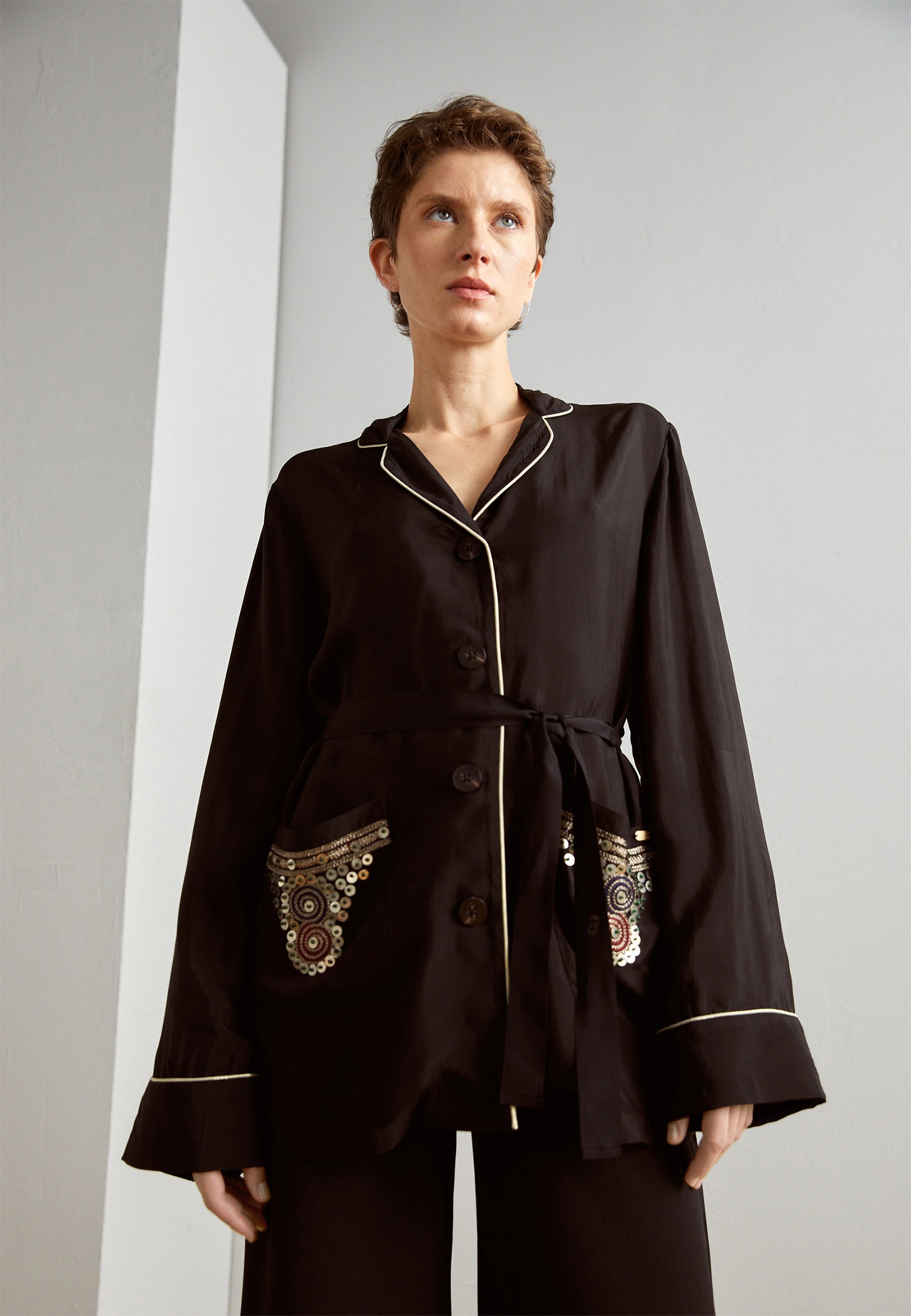 Scotch & Soda OCCASION - Blazer - evening black/black