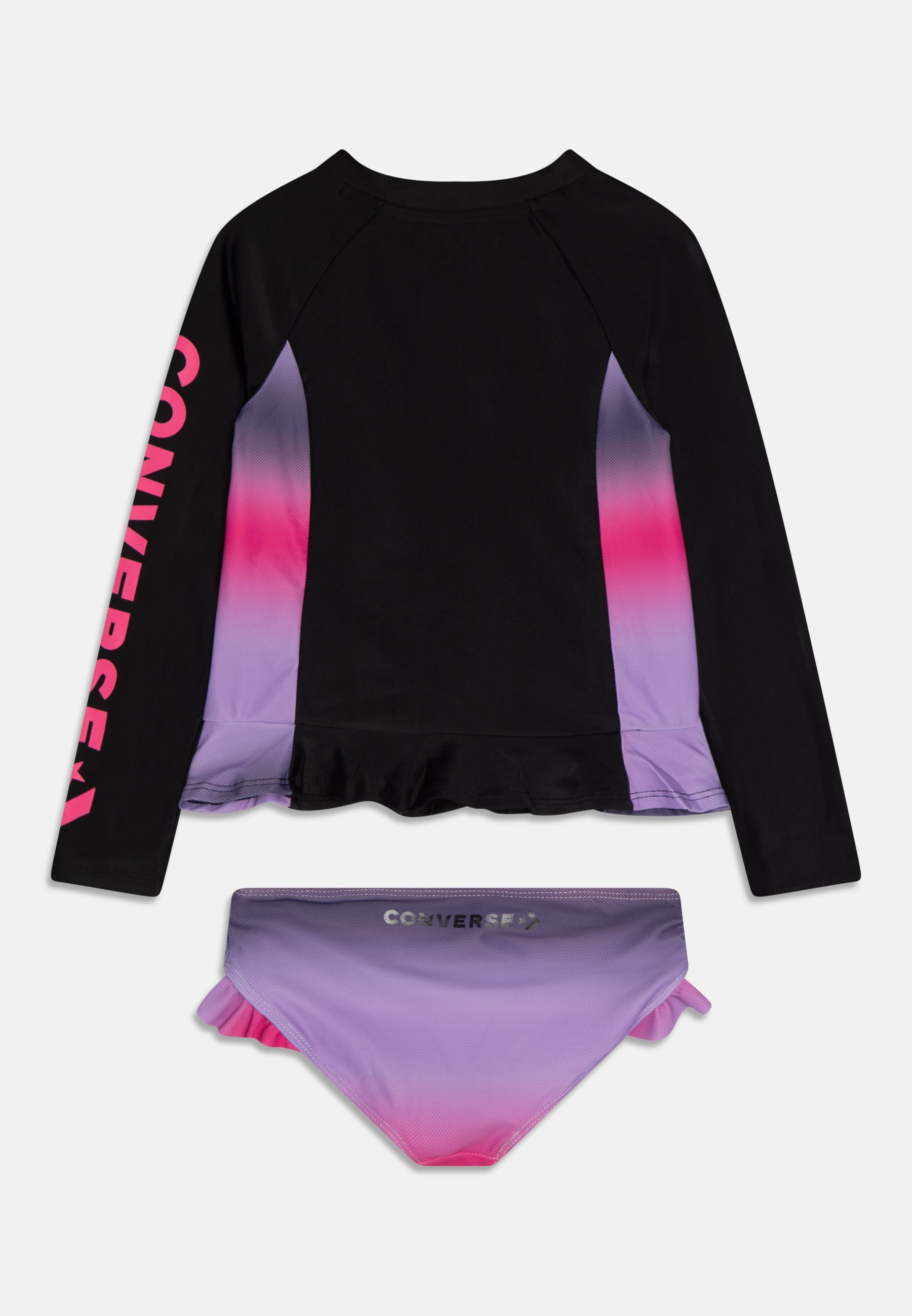Converse RASH GUARD SET - Bikini - comic purple/purple