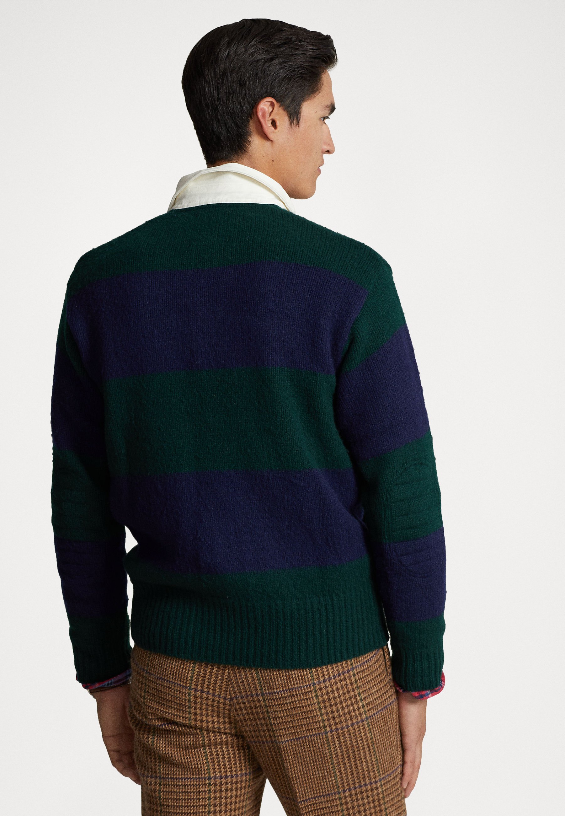 Polo Ralph Lauren LONG SLEEVE - Jumper - hunt club green combo/green
