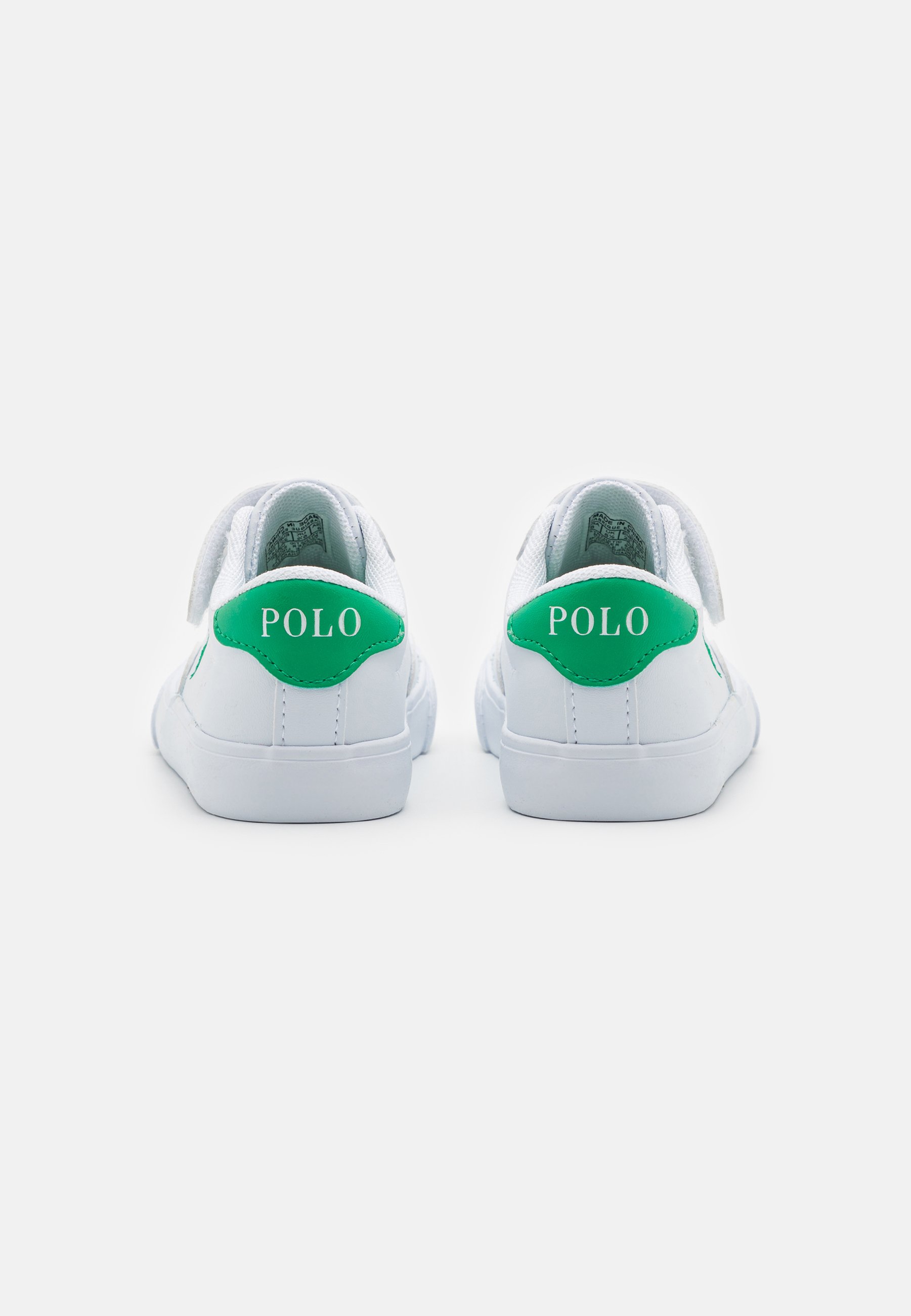 Polo Ralph Lauren THERON UNISEX - Trainers - white/green/white