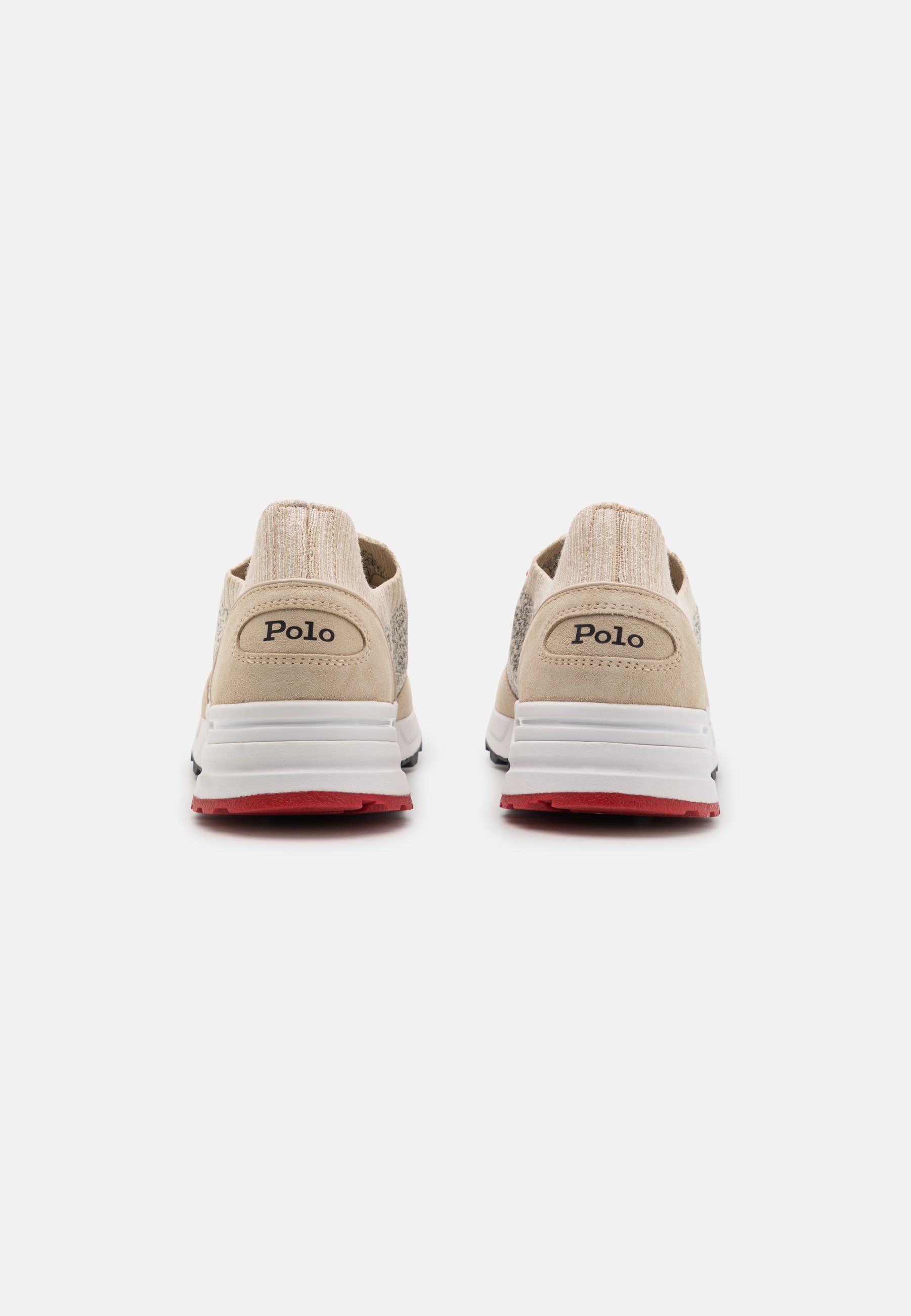 Polo Ralph Lauren TRKSTR LACE UNISEX - Trainers - light grey heather/taupe