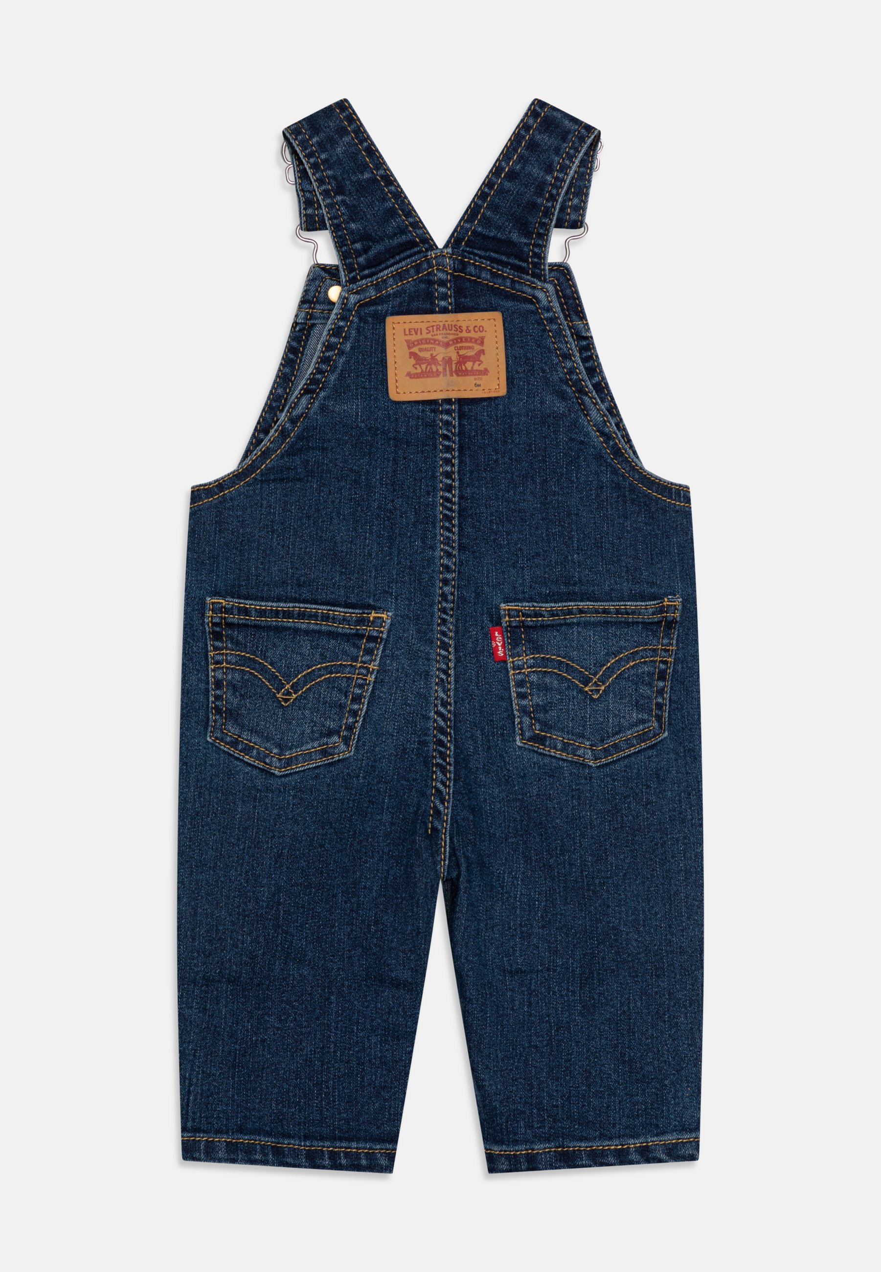 Levi's® SHORTALL - Dungarees - por vida/blue denim