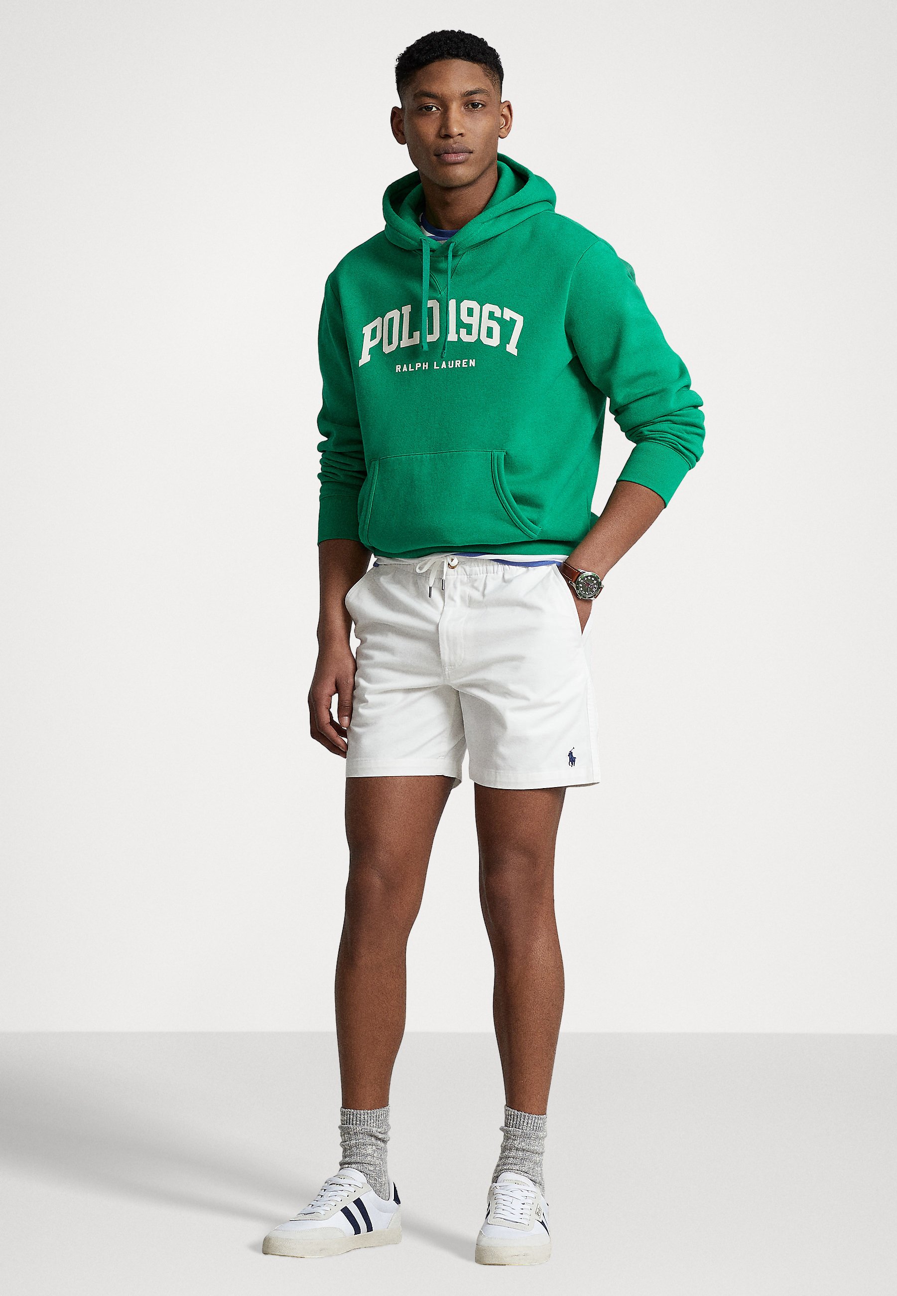 Polo Ralph Lauren PREPSTER STRETCH CHINO SHORT - Shorts - white