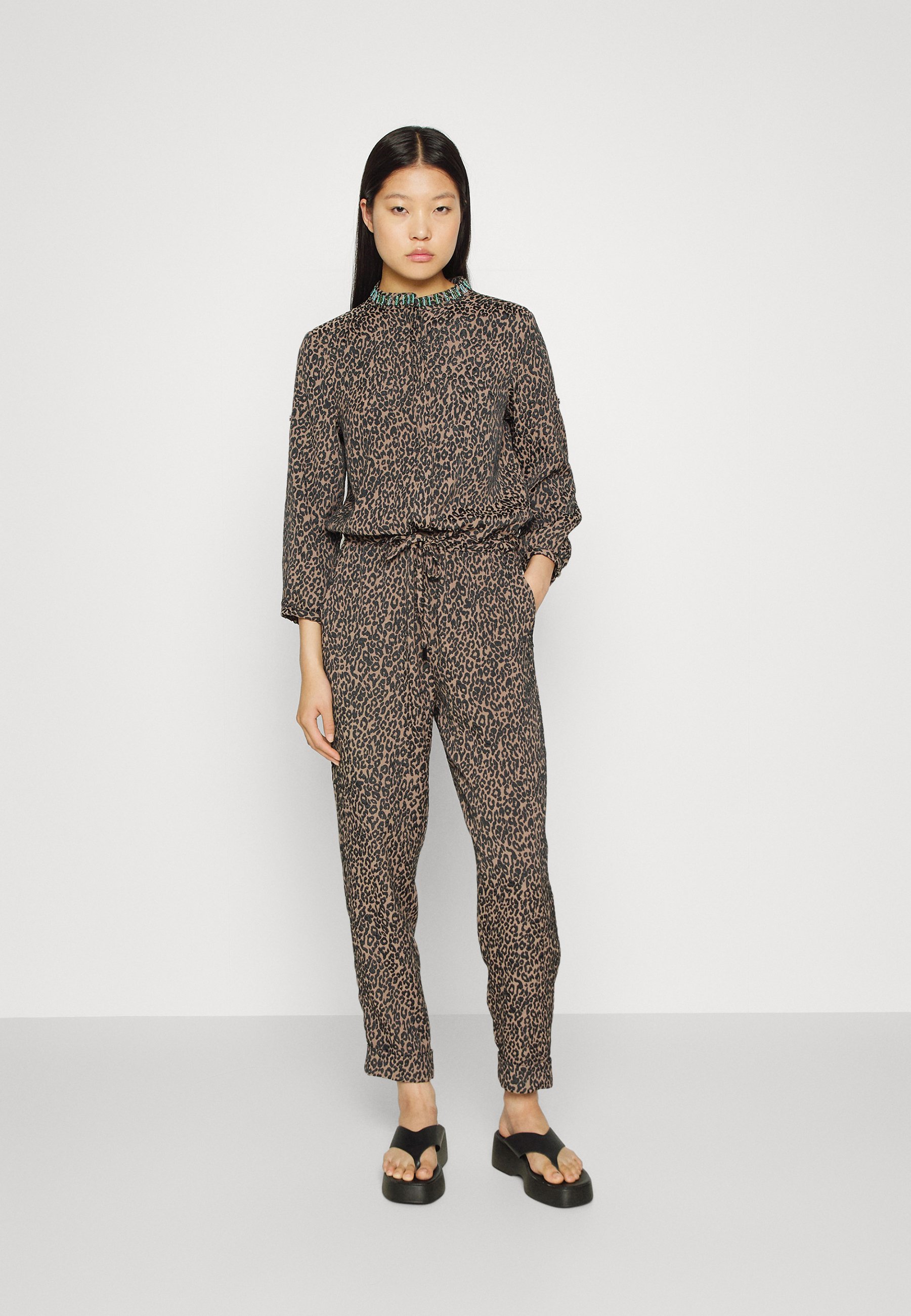 Scotch & Soda JACQUARD  - Jumpsuit - creatures of the night/multi-coloured
