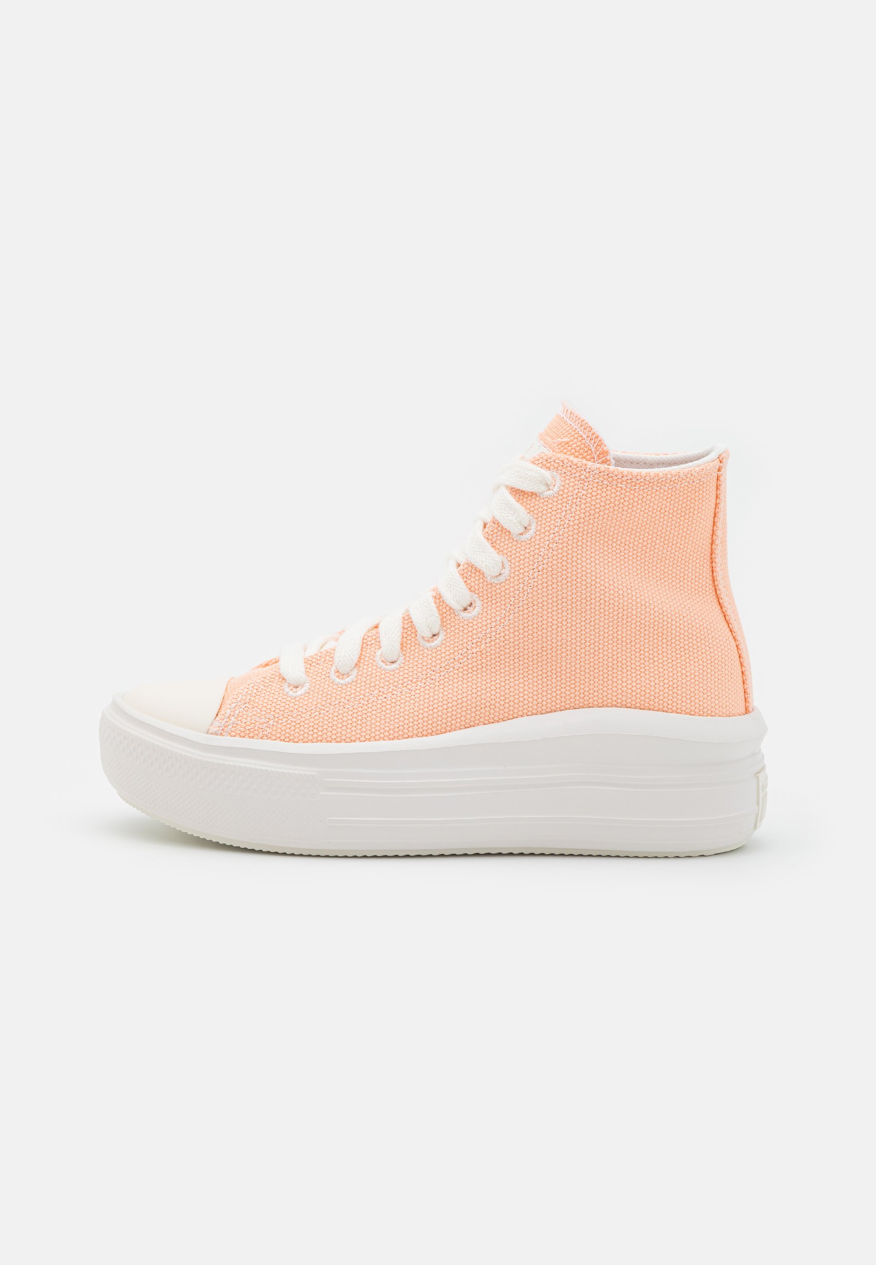 Converse CHUCK TAYLOR ALL STAR MOVE - High-top trainers - cheeky coral/vintage white/pink