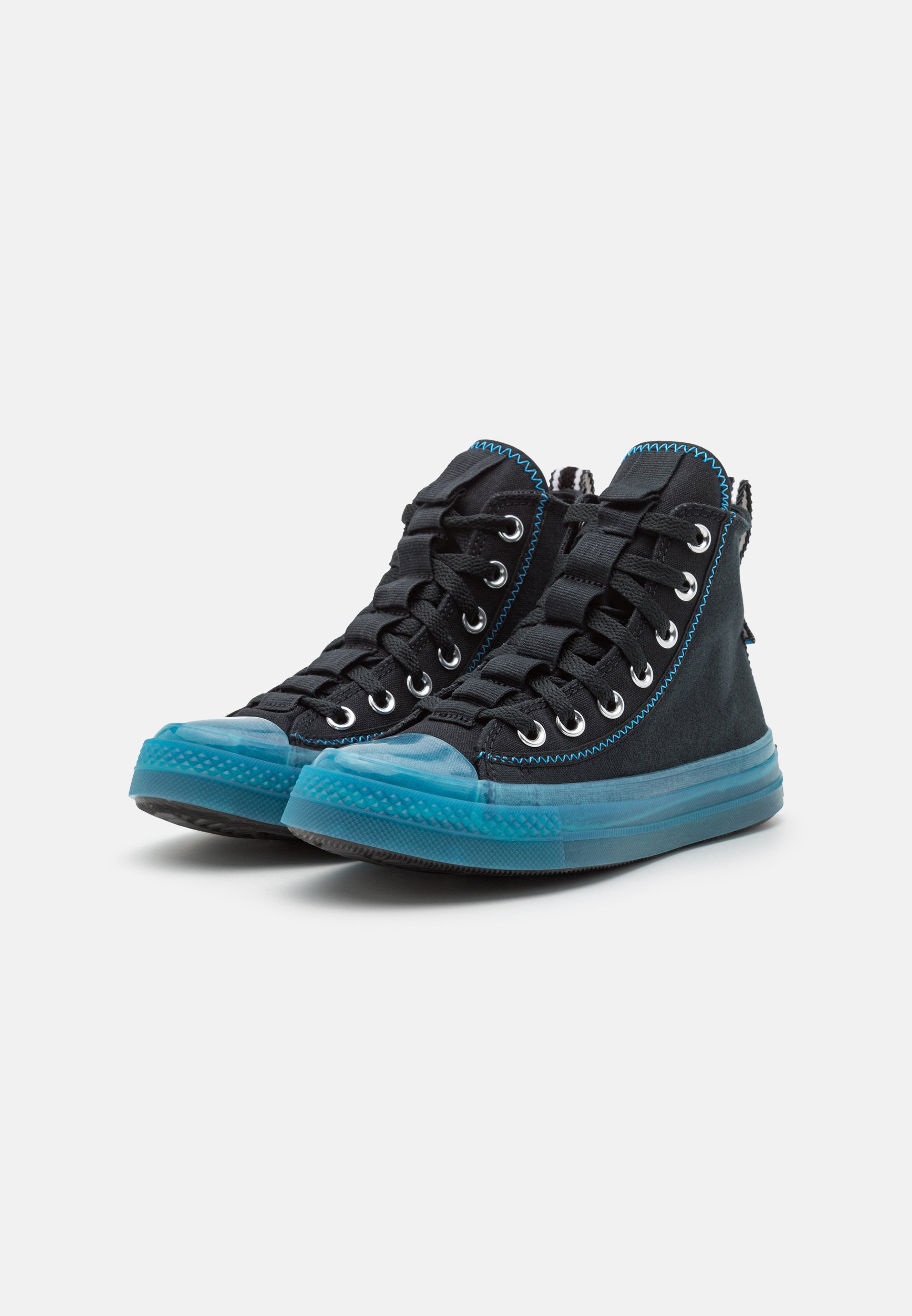 Converse CHUCK TAYLOR ALL STAR CX EXPLORE UTILITY UNISEX - High-top trainers - black/dial up blue/white/black