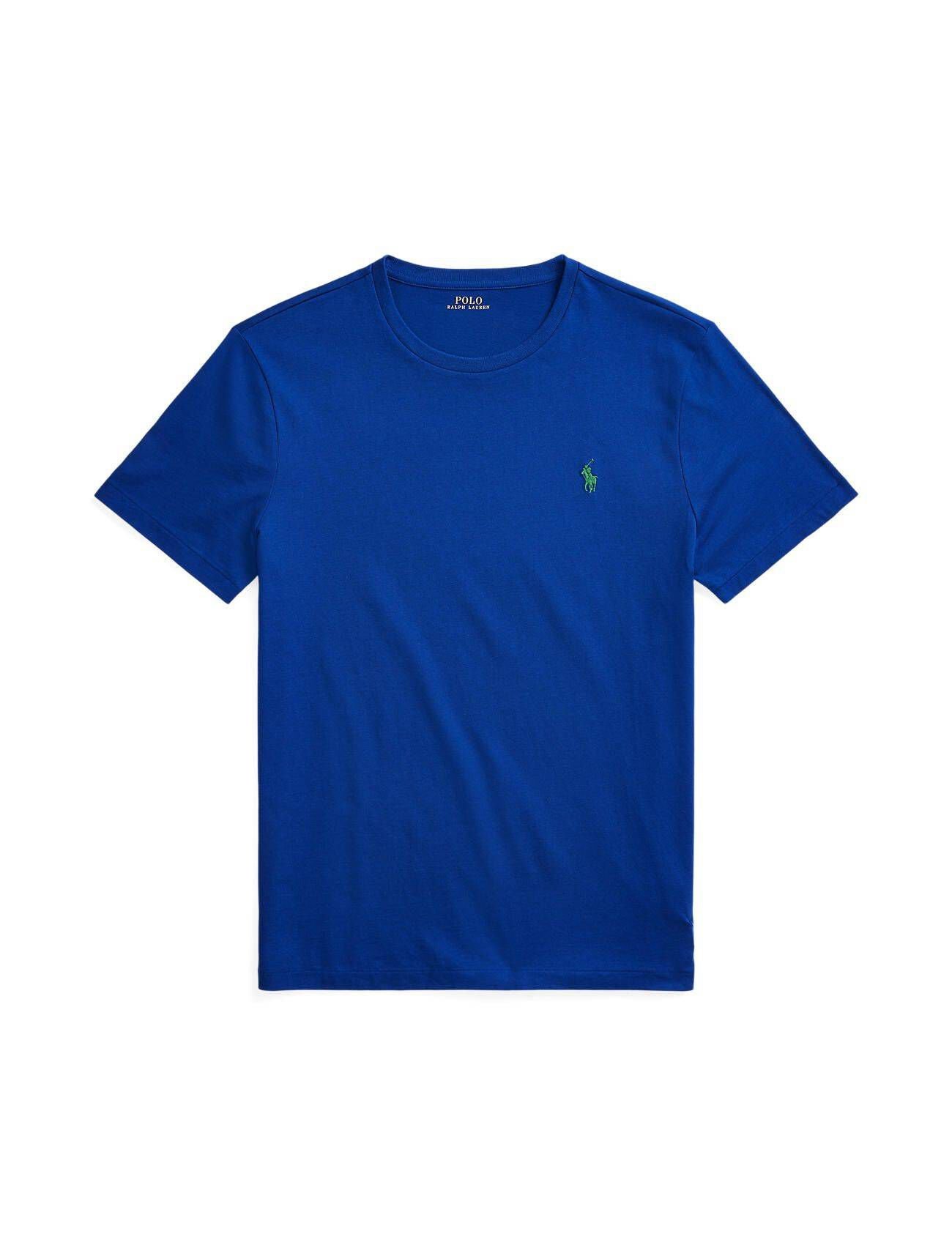 Polo Ralph Lauren SHORT SLEEVE - Basic T-shirt - sapphire star/c5190/blue