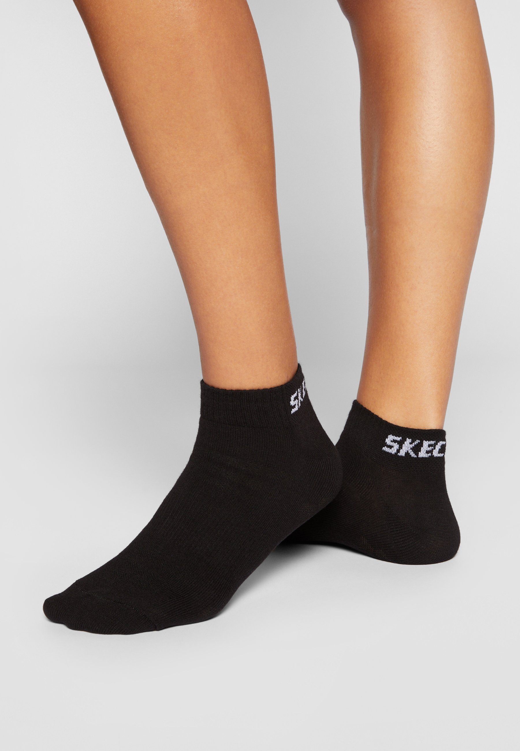 Skechers BASIC SNEAKER VENTILATION 8 PACK - Socks - black
