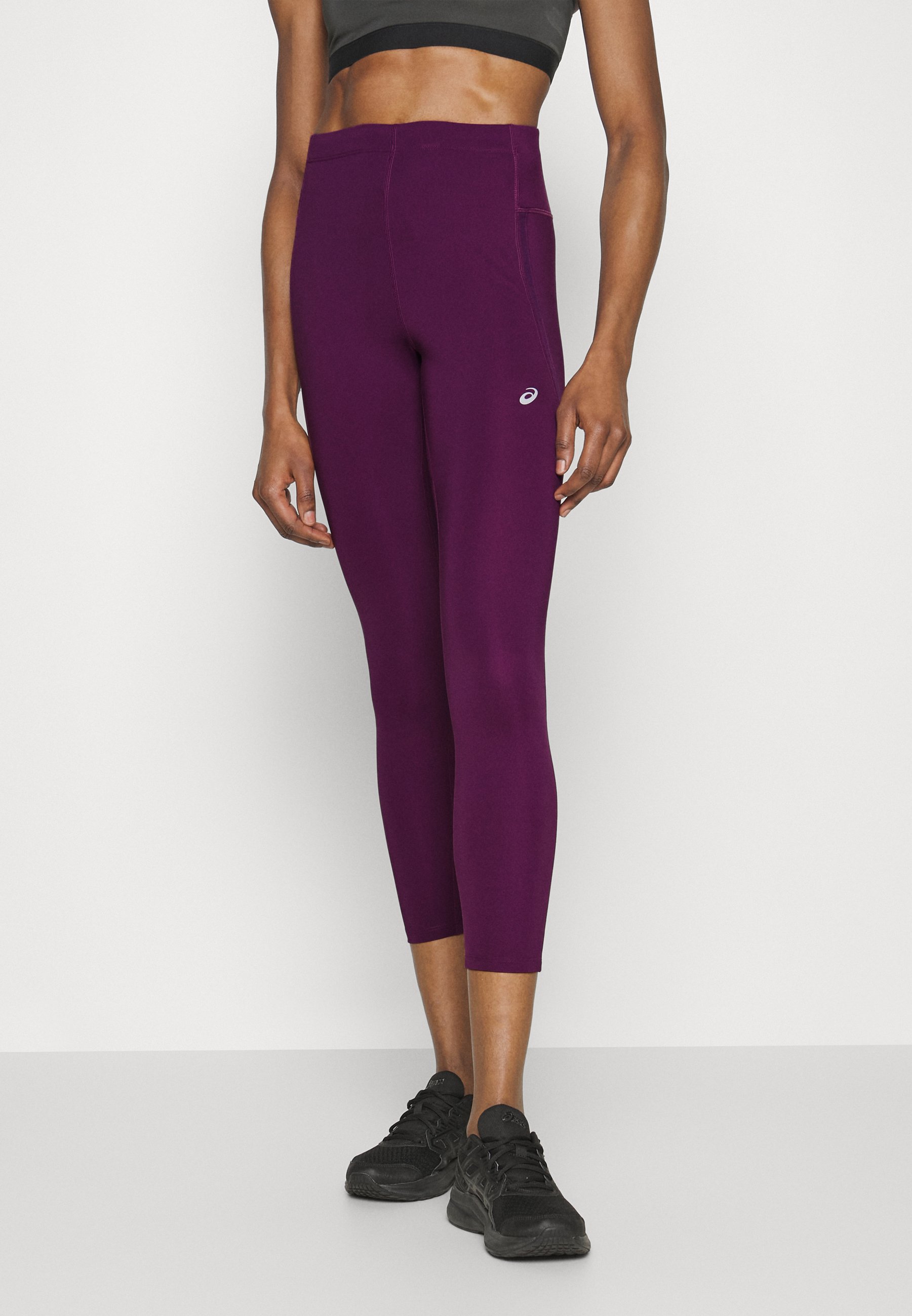 ASICS RACE HIGH WAIST - Leggings - deep mauve/purple