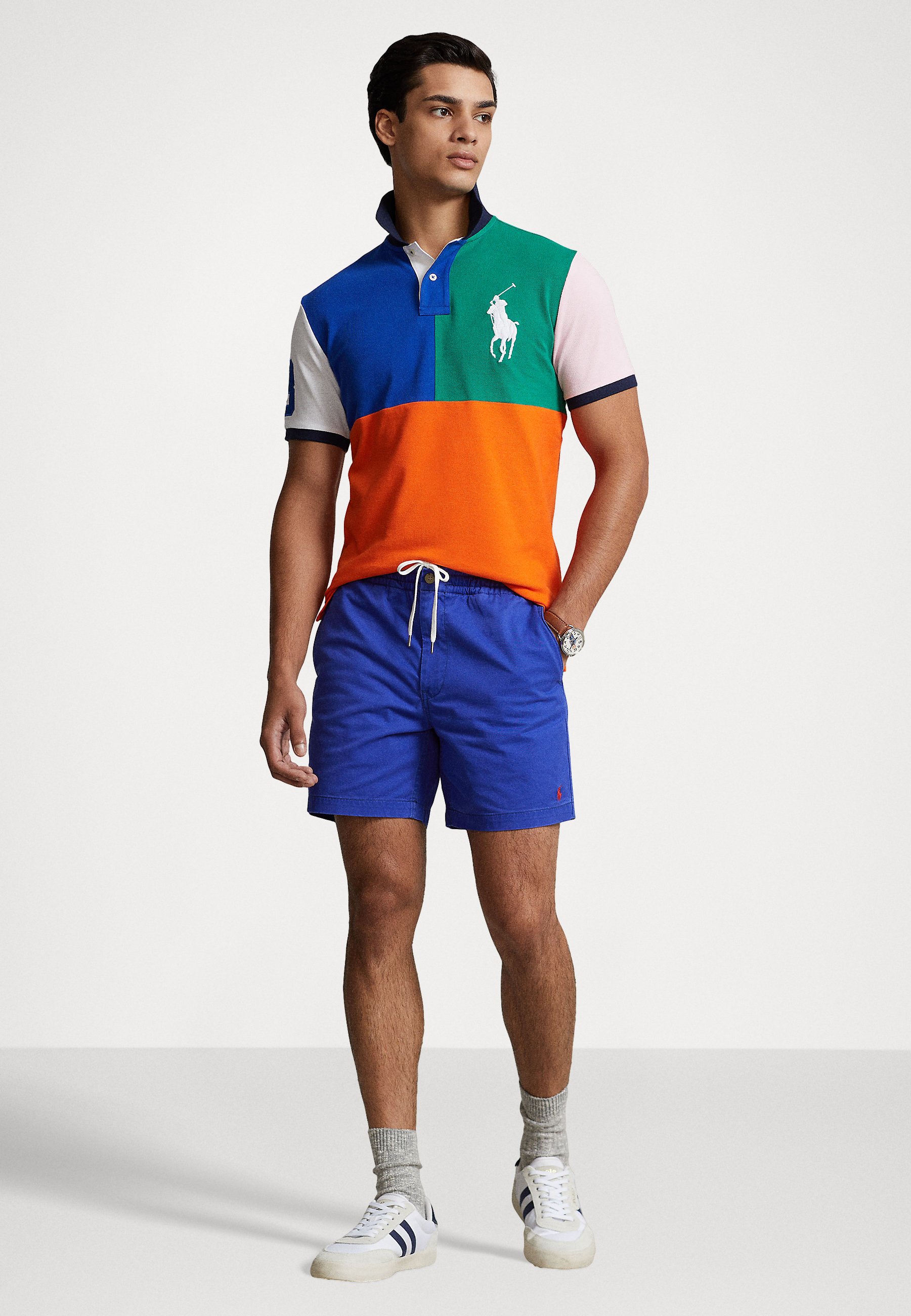 Polo Ralph Lauren PREPSTER STRETCH CHINO SHORT - Shorts - city royal/royal blue