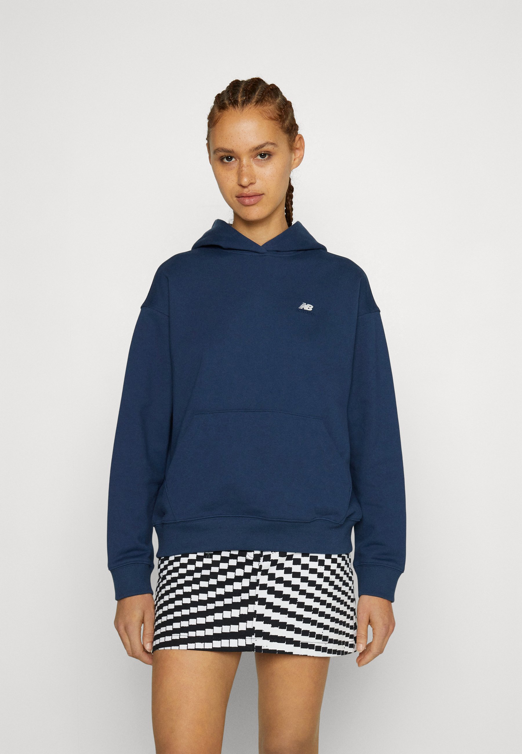 NB ATHLETICS FRENCH - Hoodie - navy/blue
