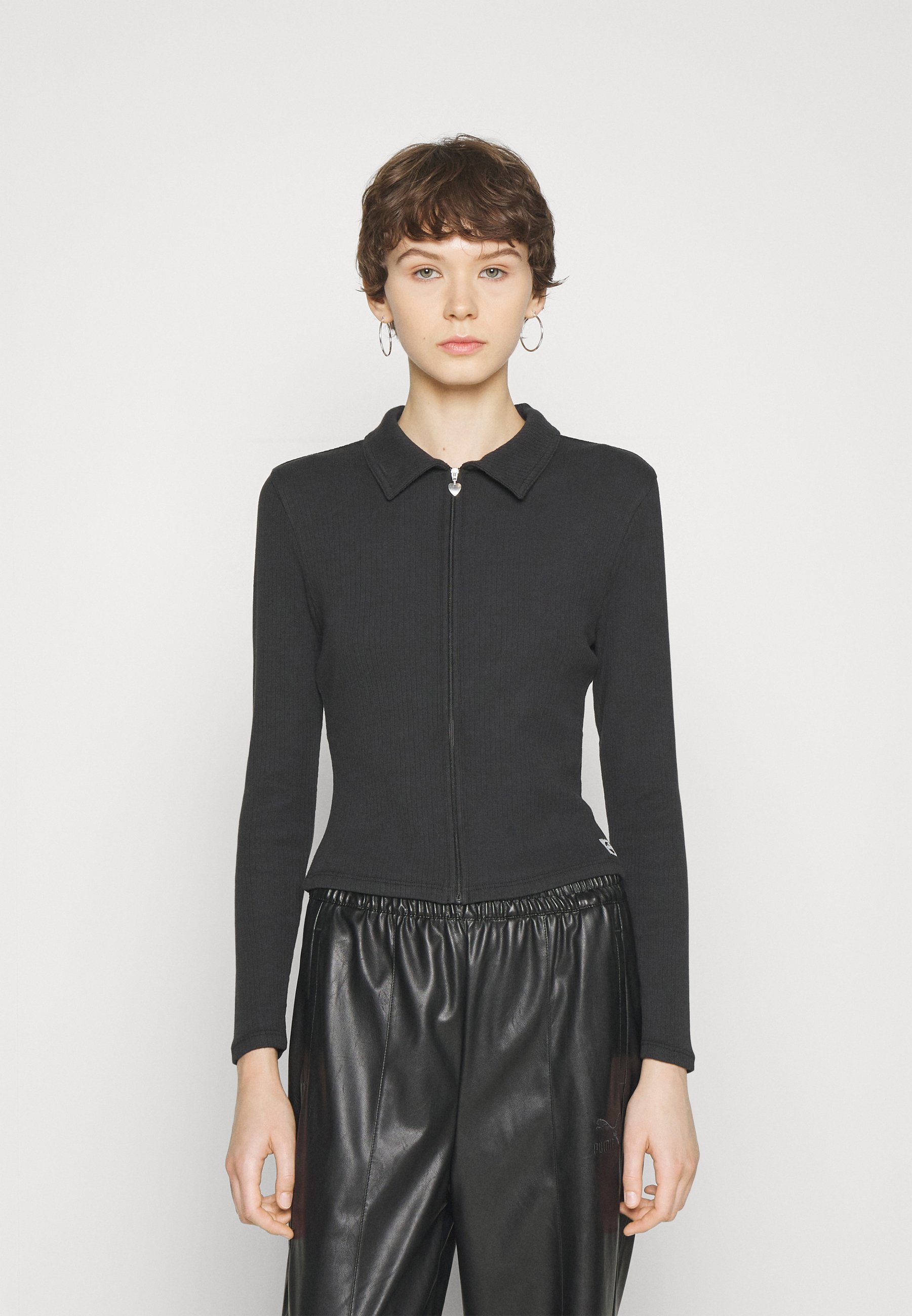 Levi's® RIGHT ON TEE - Cardigan - caviar/black