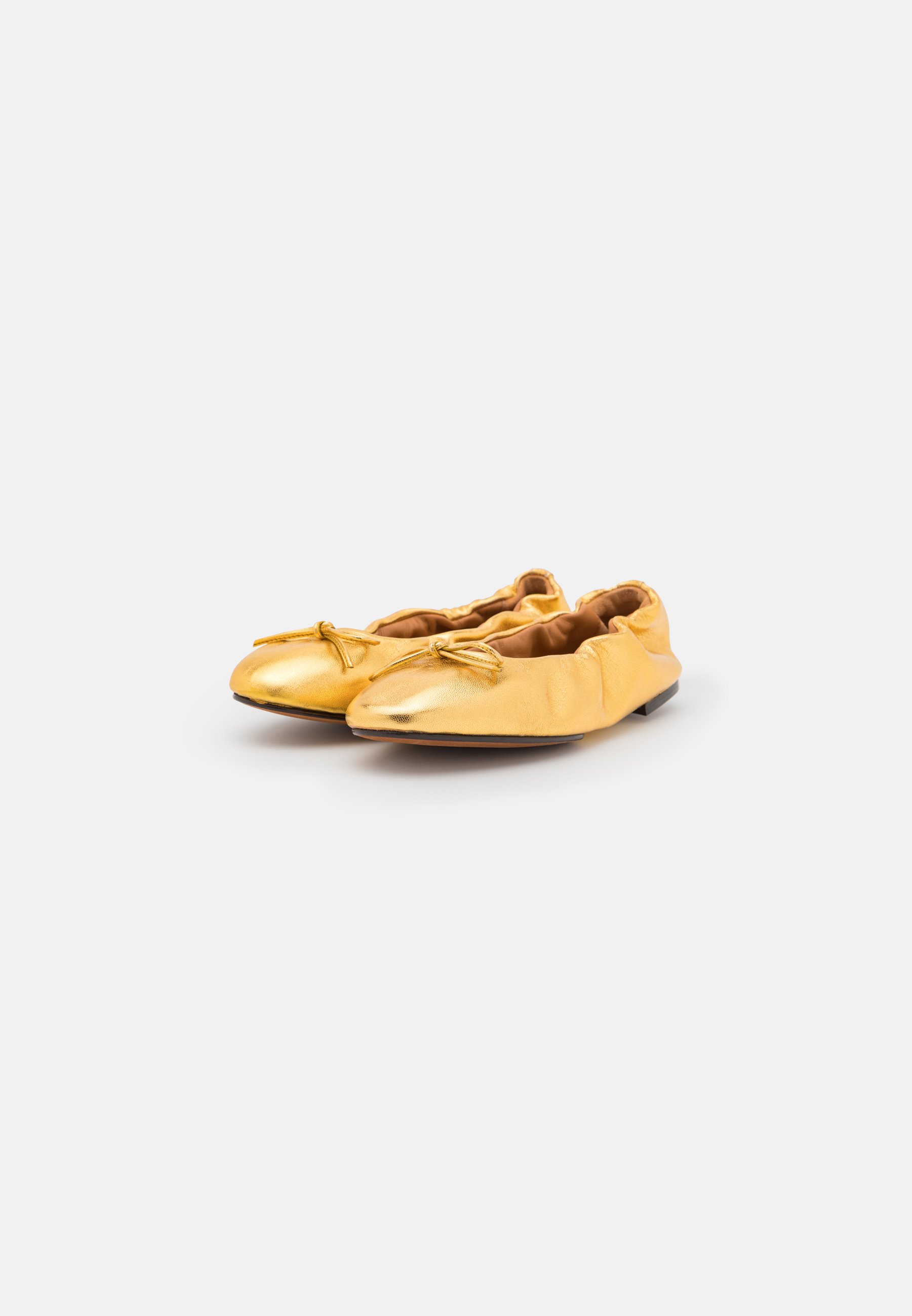 Polo Ralph Lauren BALLET FLATS - Ballet pumps - gold/gold-coloured
