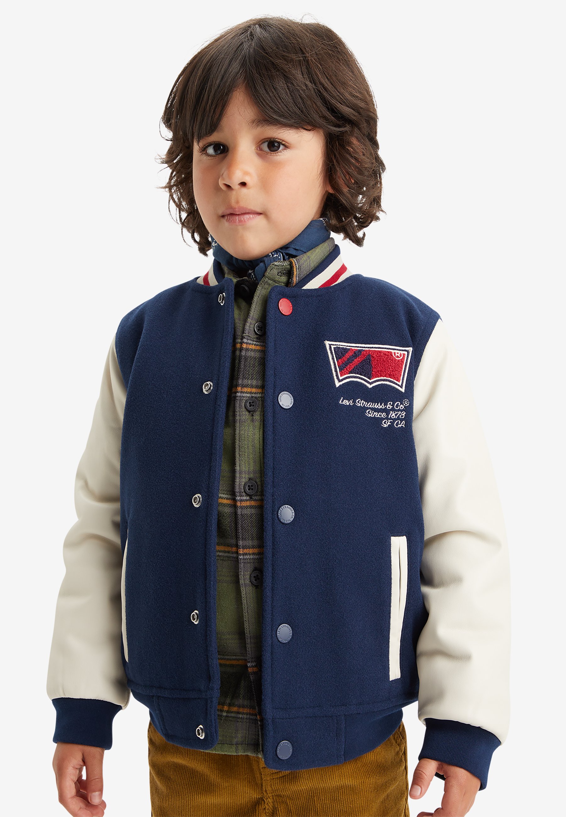 Levi's® VARSITY JACKET - Bomber Jacket - dress blues/dark blue
