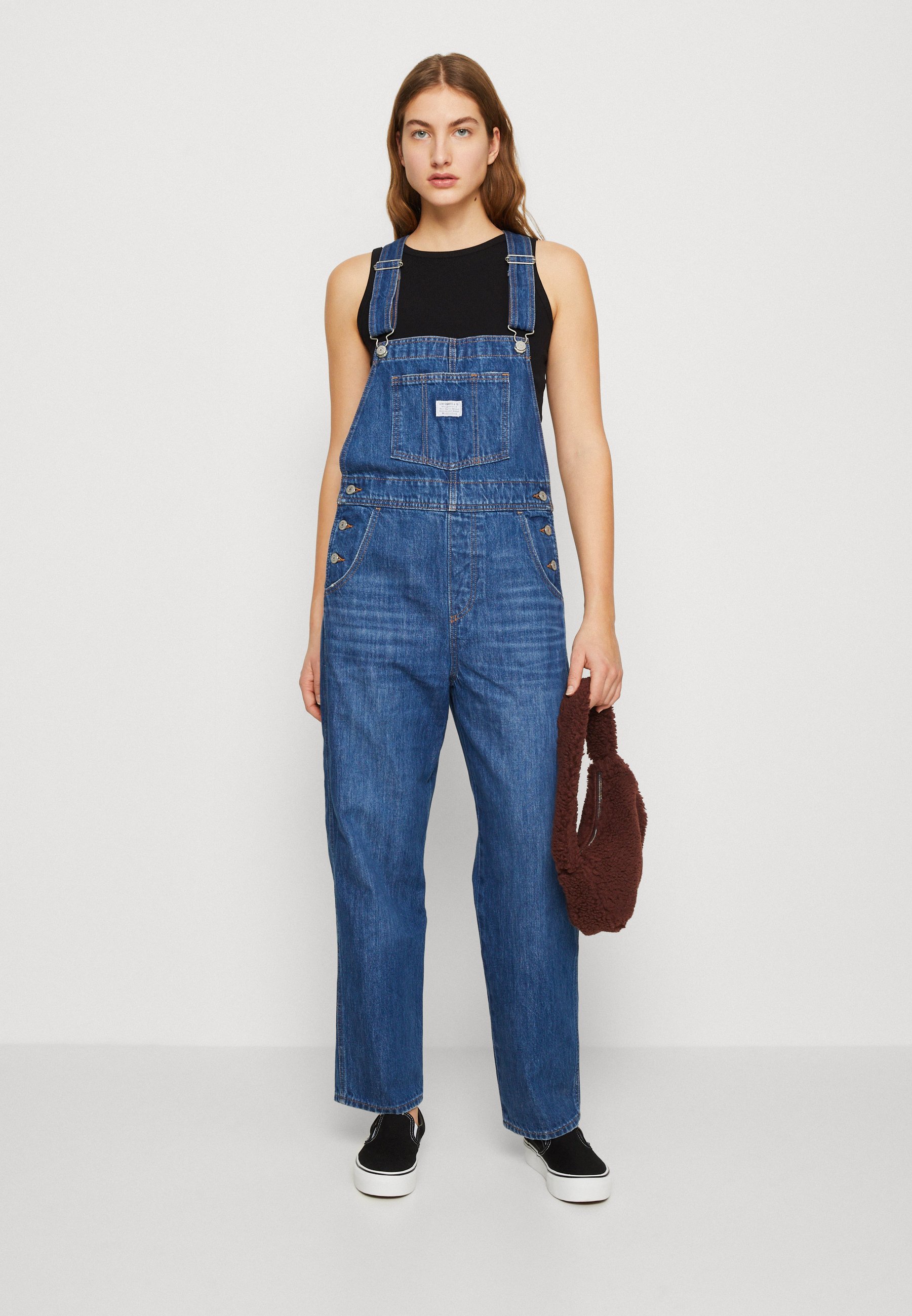 Levi's® VINTAGE OVERALL - Dungarees - no hippies/blue denim