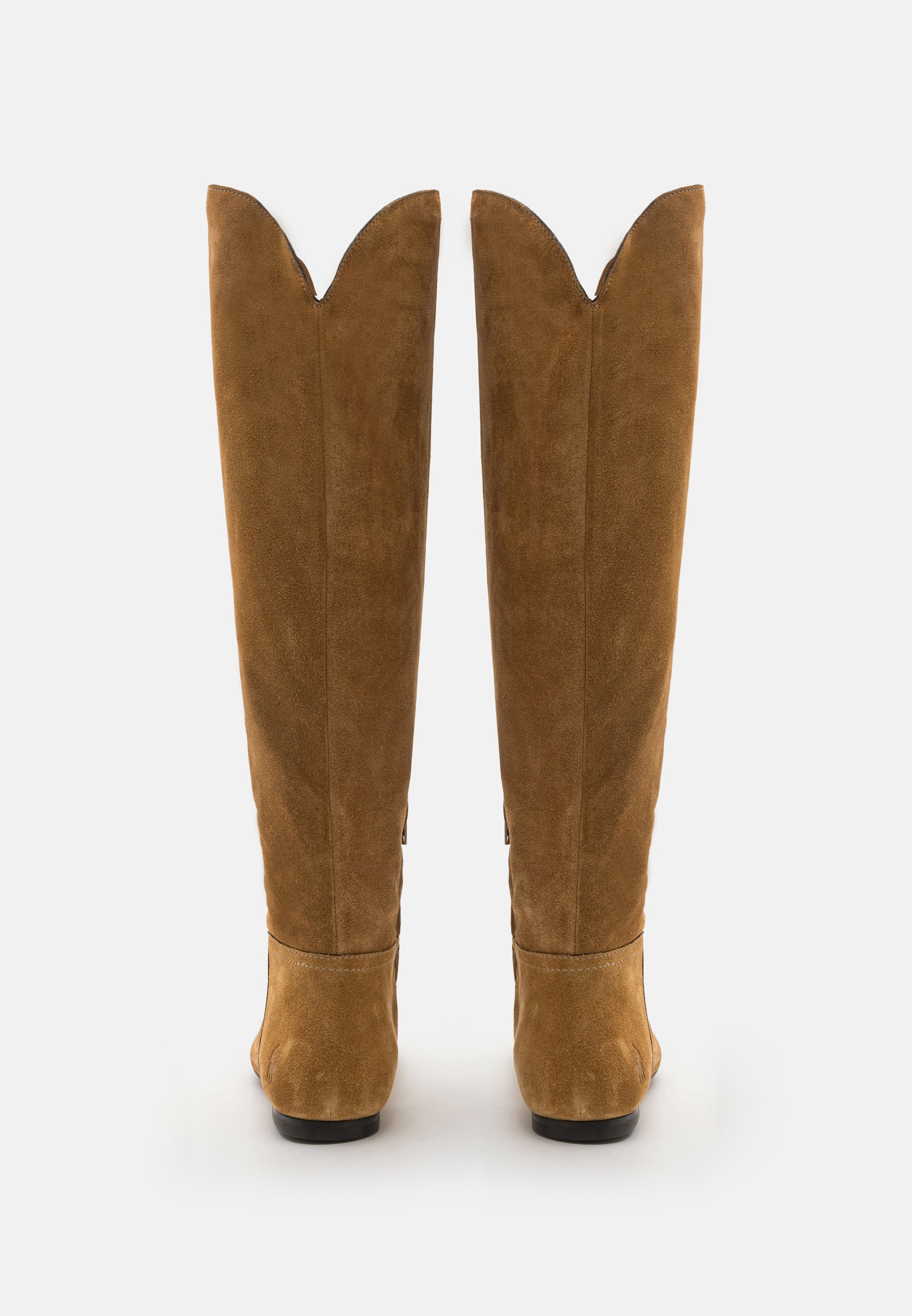 Polo Ralph Lauren TALL BOOT - Over-the-knee boots - caramel/tan