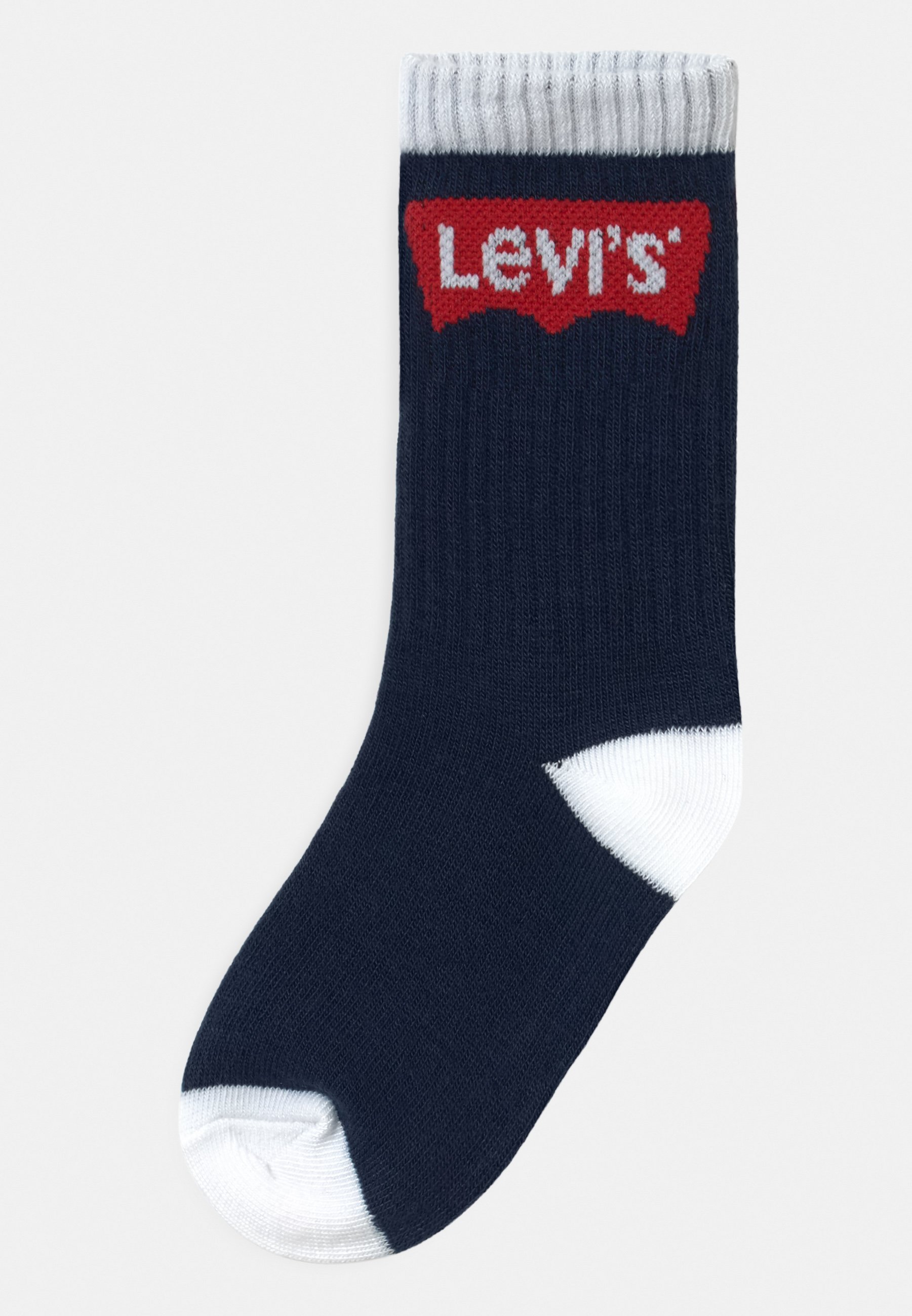 Levi's® BATWING REGULAR CUT 3 PACK UNISEX - Socks - dress blues/dark blue