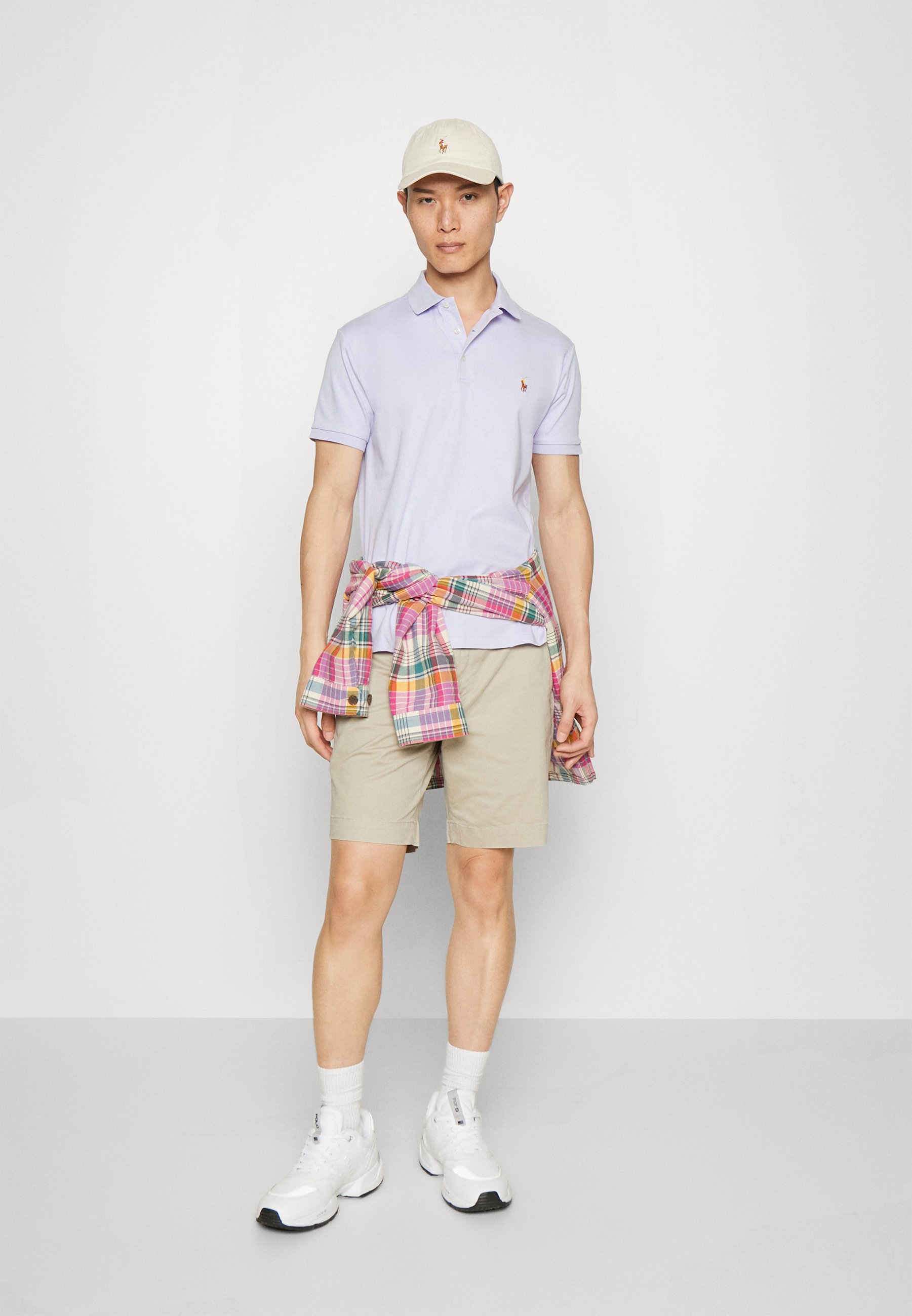 Polo Ralph Lauren SHORT SLEEVE - Polo shirt - flower purple/lilac