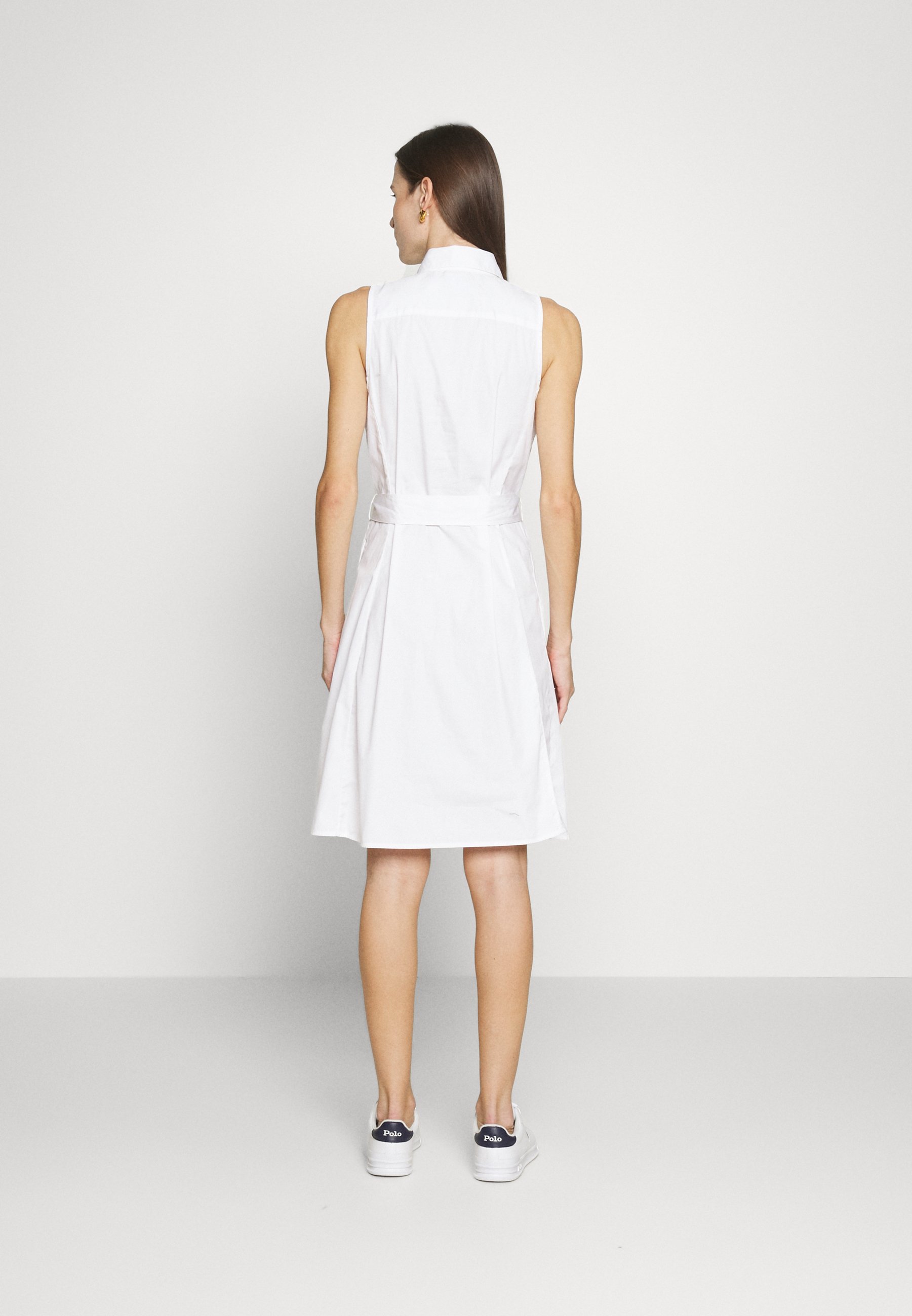 Polo Ralph Lauren BLAR DRESS - Shirt dress - white/off-white