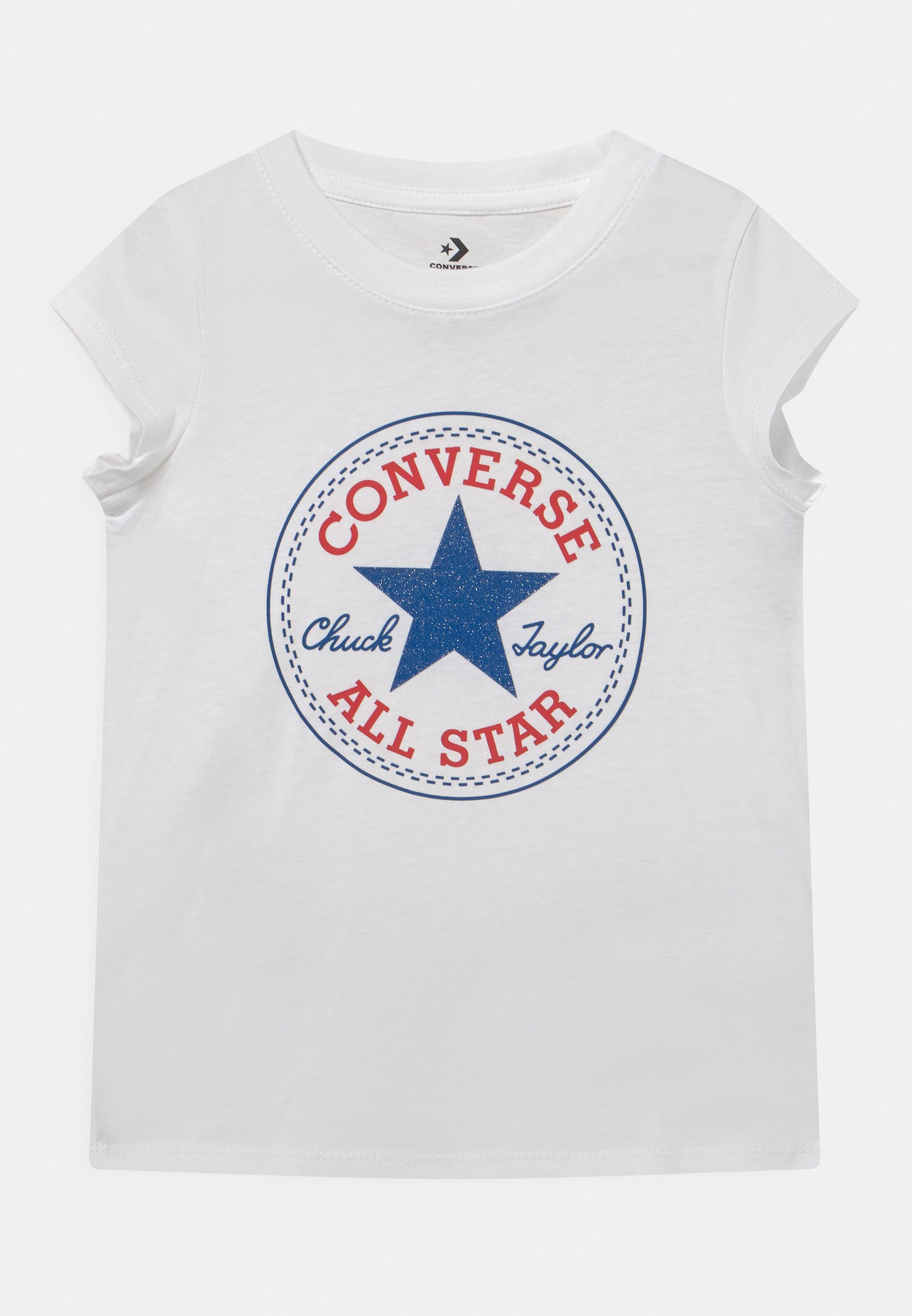 Converse CHUCK PATCH  - Print T-shirt - white