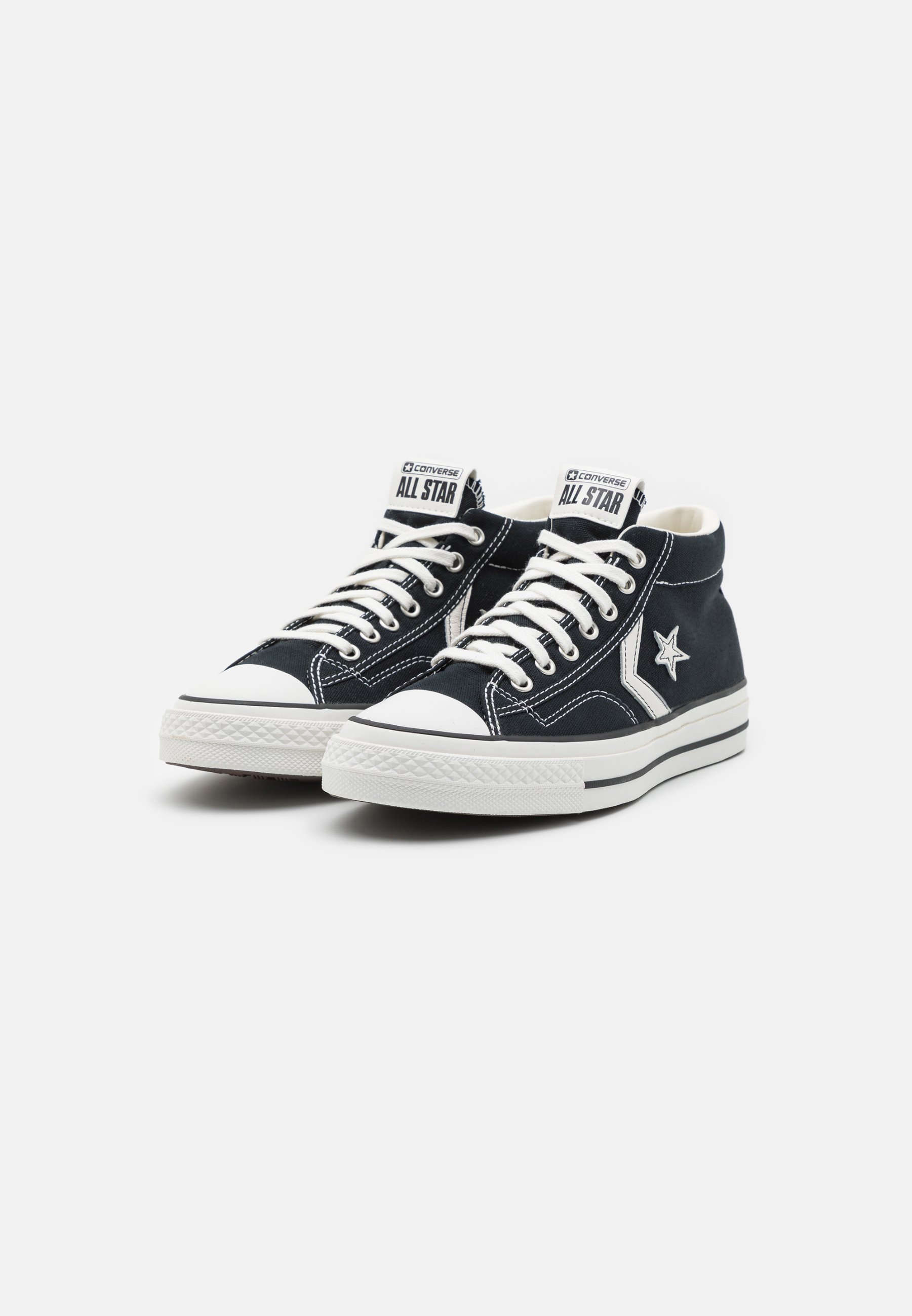 Converse STAR PLAYER 76 UNISEX - High-top trainers - black/vintage white/egret/black