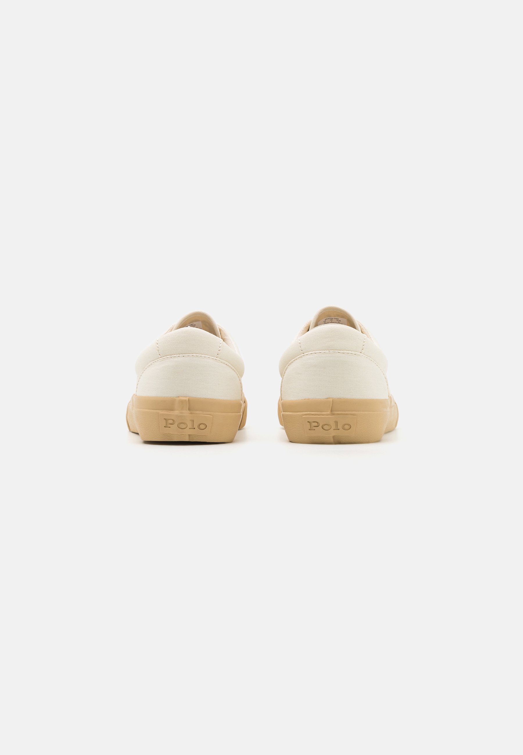 Polo Ralph Lauren KEATON TAB LACE UNISEX - Trainers - off white/sand dune/off-white