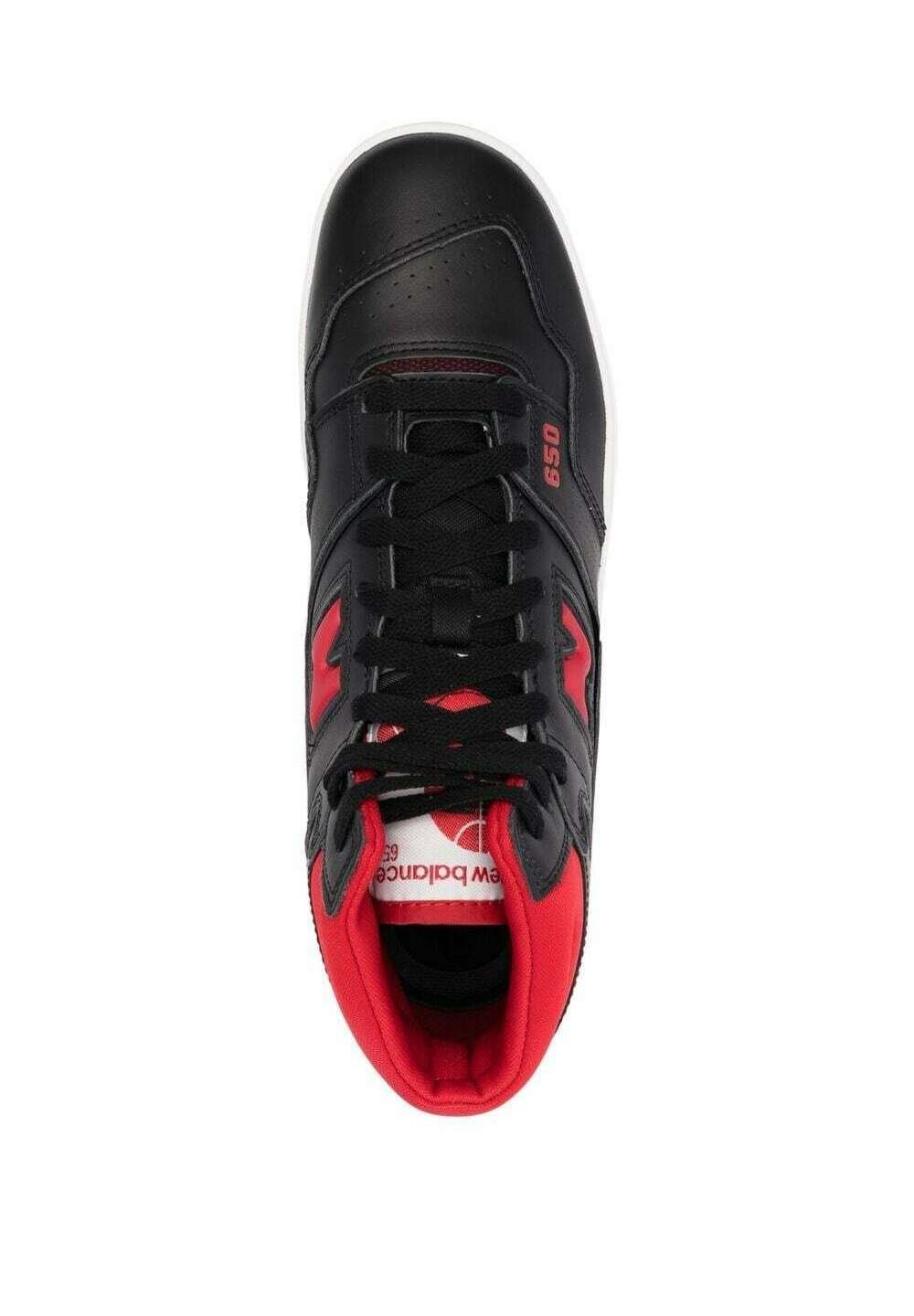 NB High-top trainers - black red/black