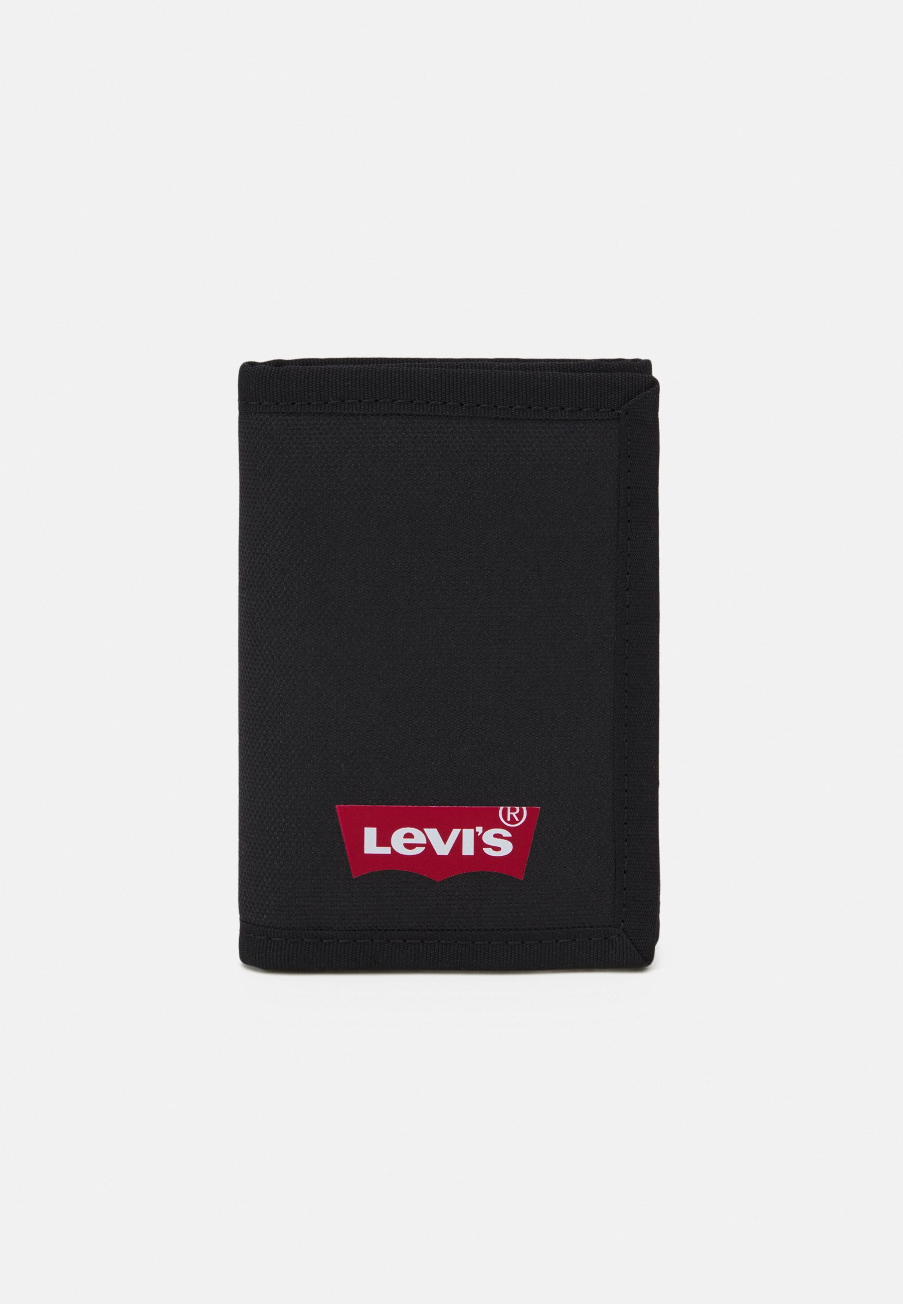Levi's® BATWING TRIFOLD WALLET UNISEX - Wallet - regular black/black