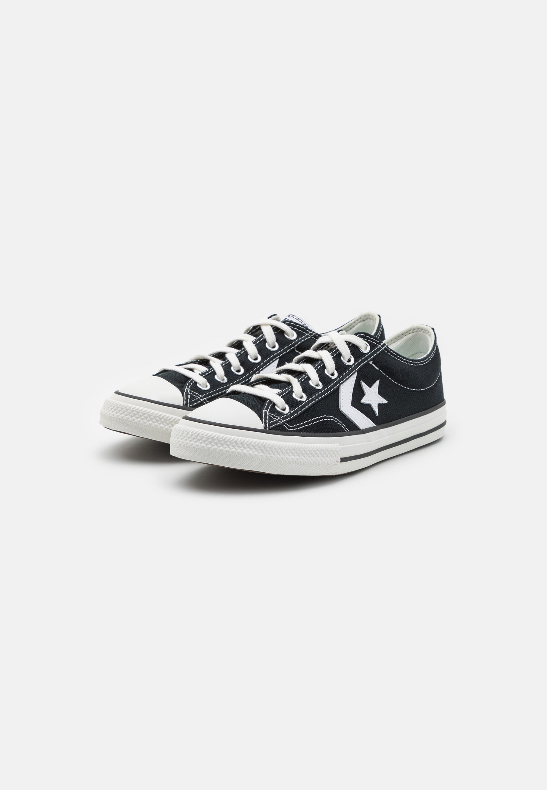 Converse STAR PLAYER 76 FOUNDATIONAL UNISEX - Trainers - black/vintage white/egret/black