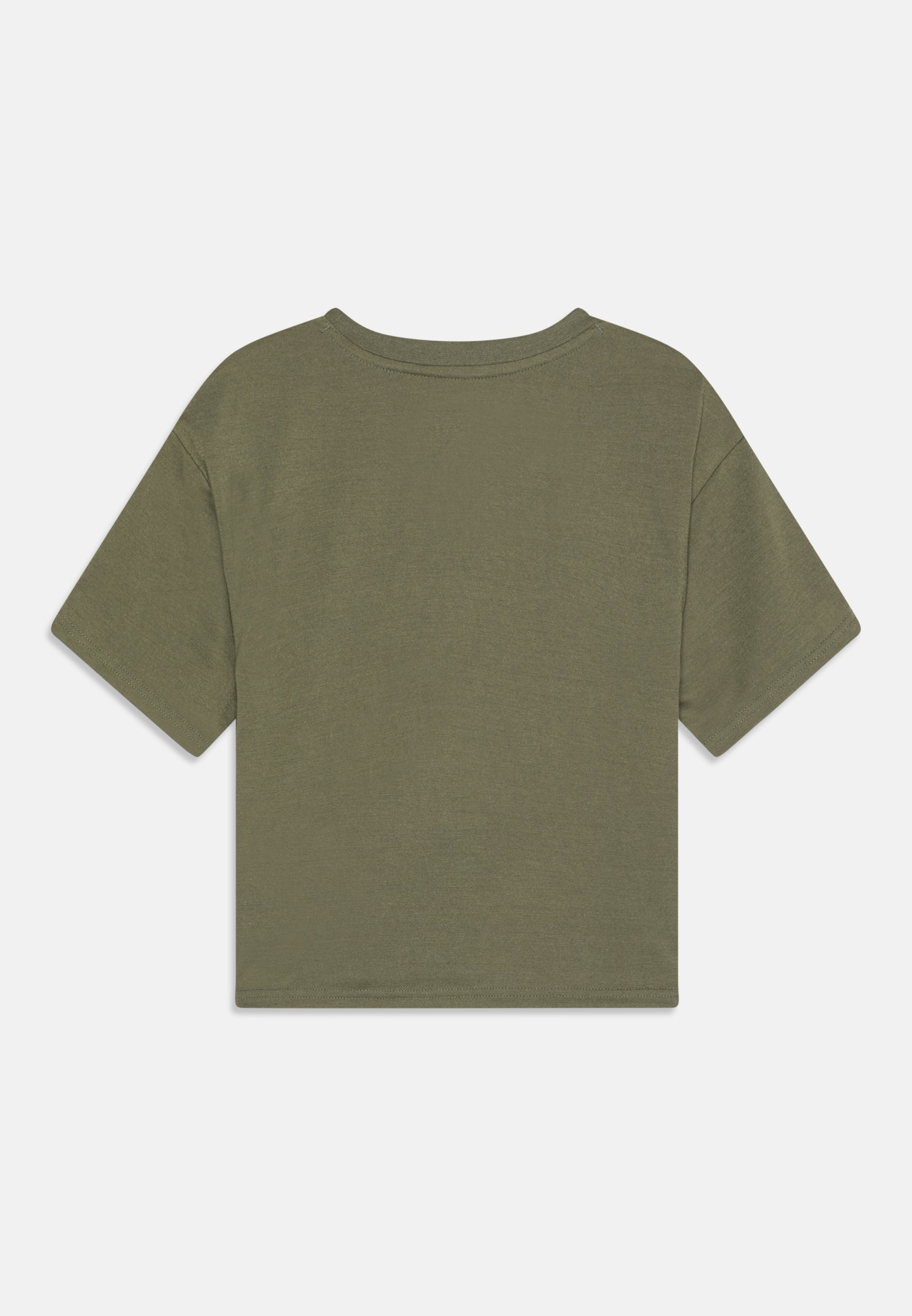 Converse CHUCK PATCH BOXY - Print T-shirt - khaki
