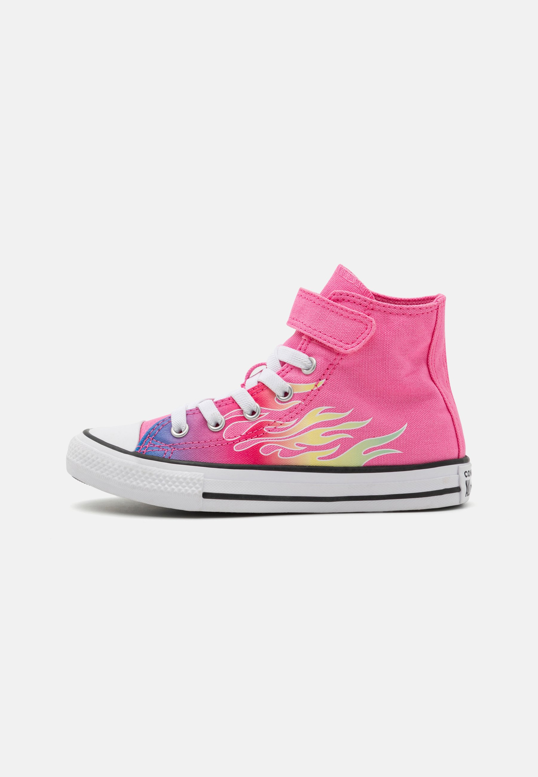 Converse CHUCK TAYLOR ALL STAR EASY-ON CARS UNISEX - High-top trainers - pink/white/black/pink