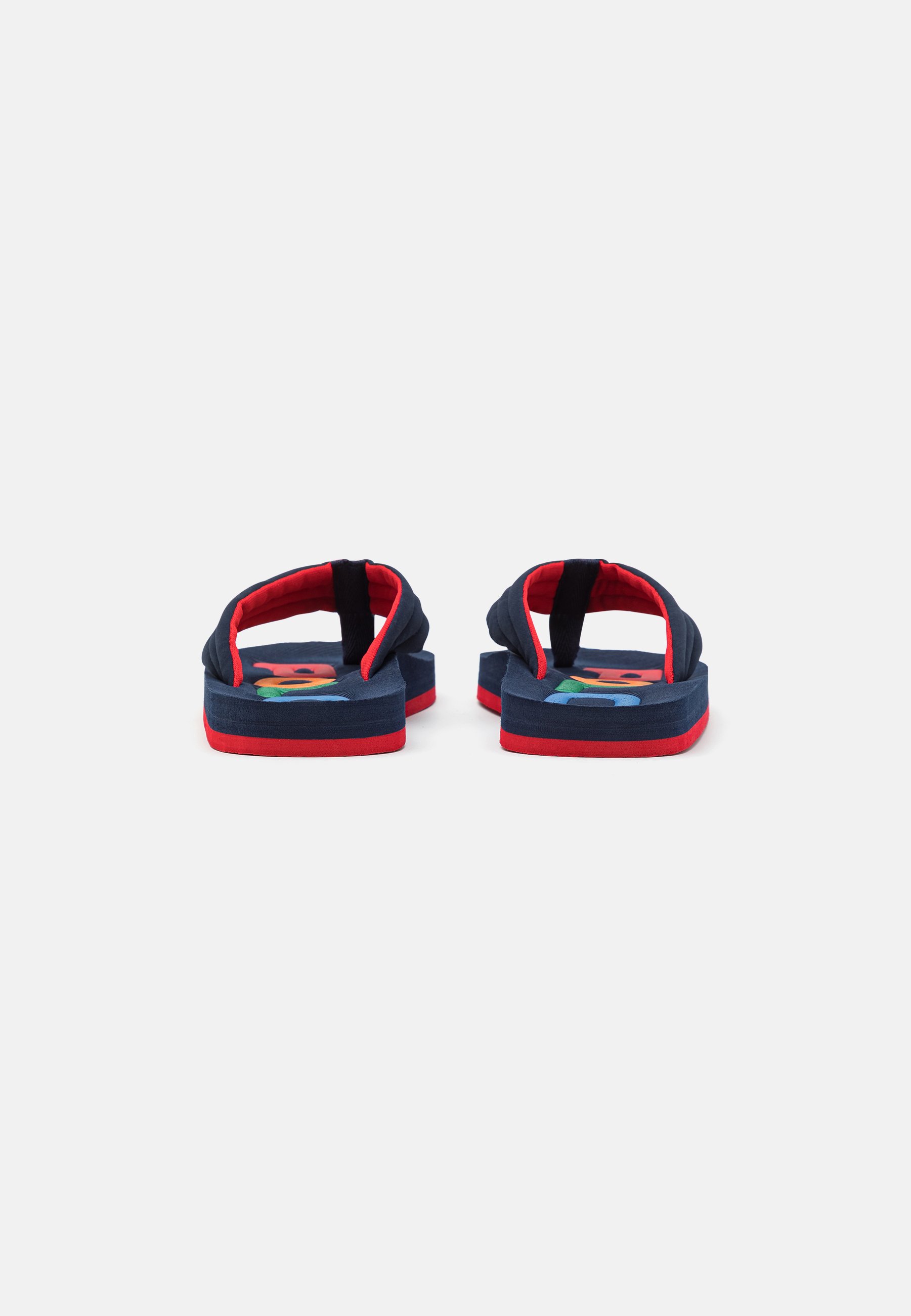 Polo Ralph Lauren BOLT SPORT UNISEX - T-bar sandals - navy/red/dark blue