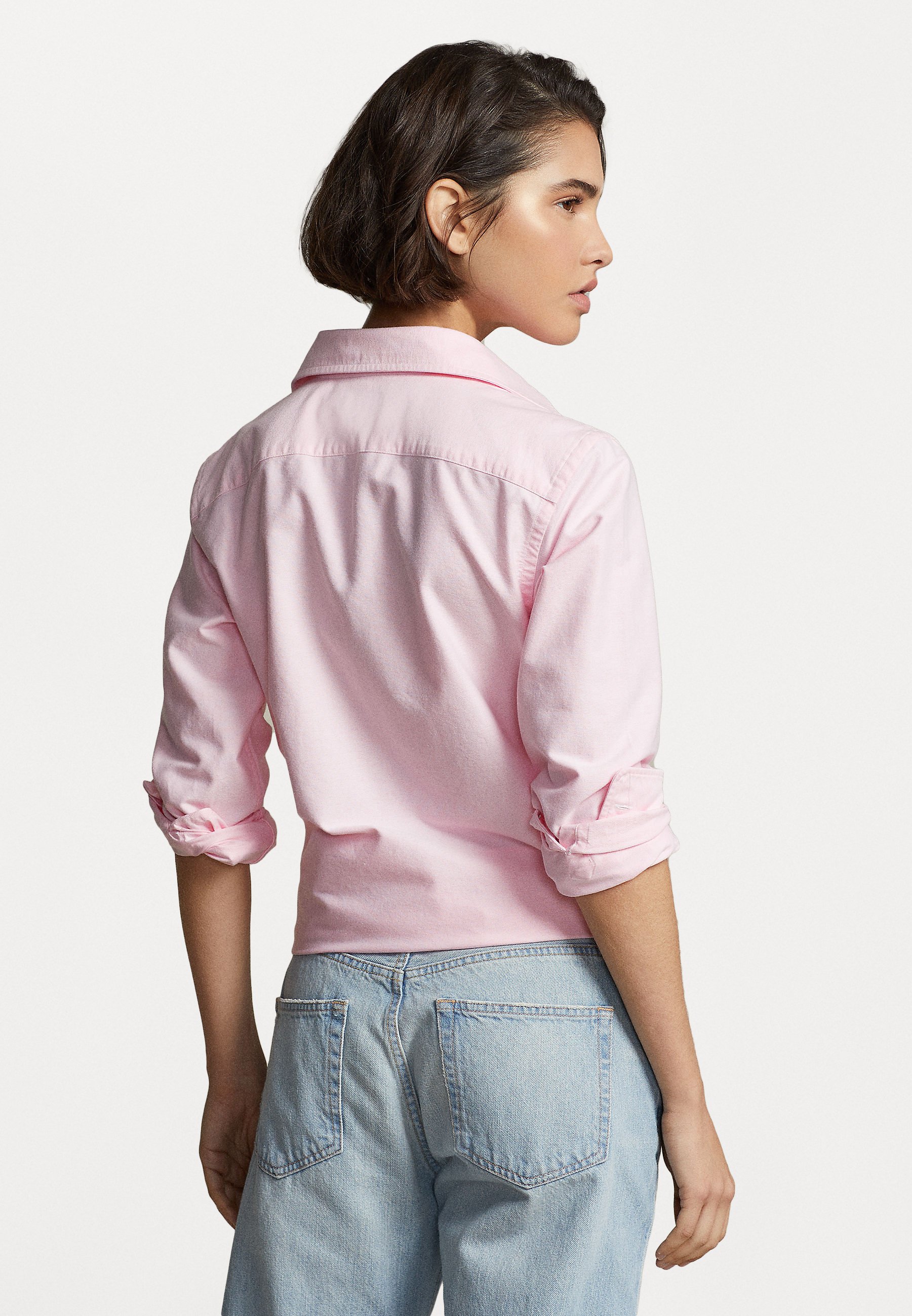 Polo Ralph Lauren OXFORD SHIRT - Button-down blouse - bath pink/pink