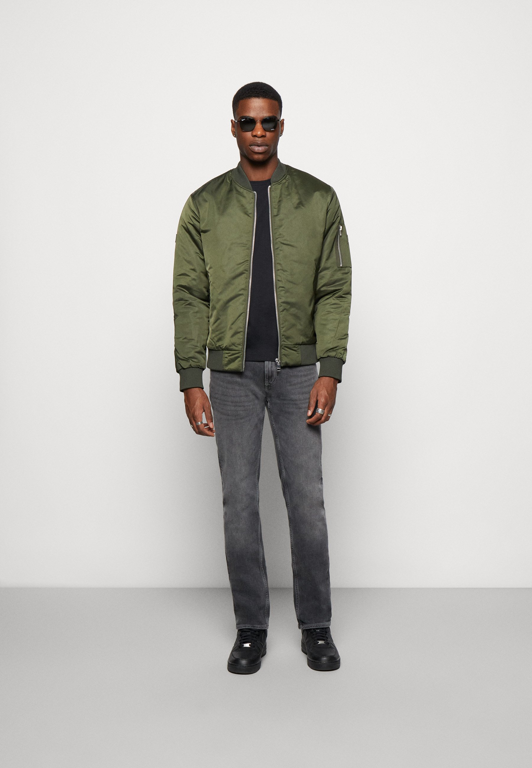Jack &Jones JJTERRY JACKET - Bomber Jacket - rosin/mottled olive