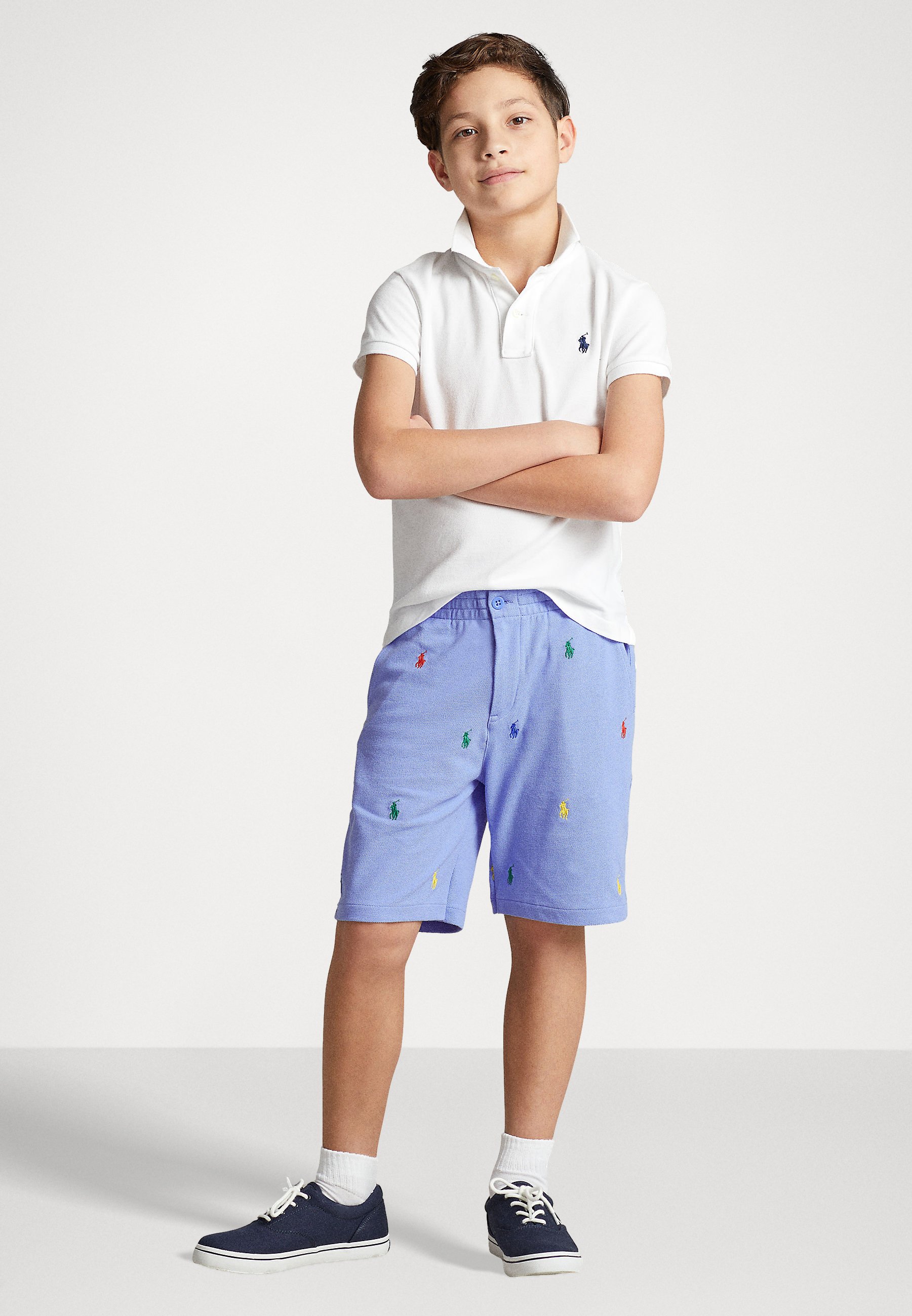 Polo Ralph Lauren PREPSTER ATHLETIC - Shorts - harbor island blue/blue