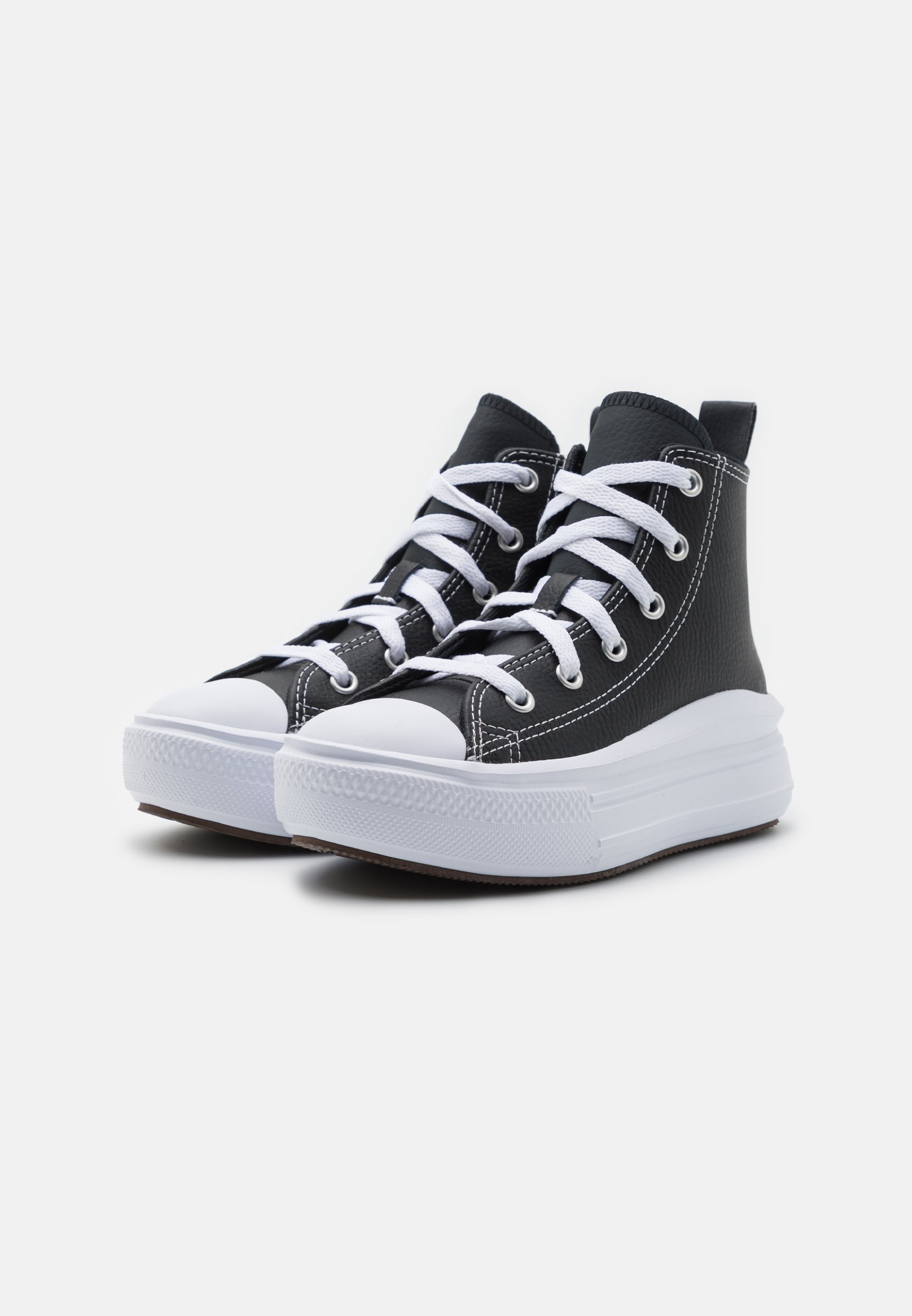 Converse CHUCK TAYLOR ALL STAR MOVE PLATFORM KID UNISEX - High-top trainers - black/white/black