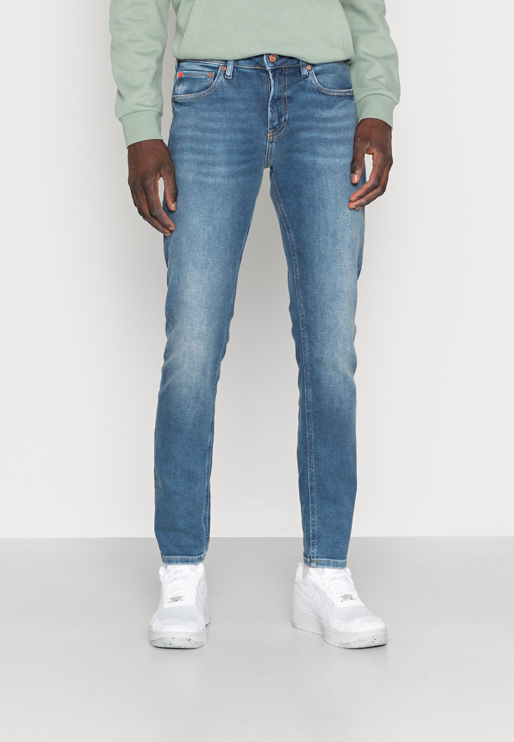 Scotch & Soda SEASONAL ESSENTIALS SKIM - Jeans Skinny Fit - everywhere blue/blue denim