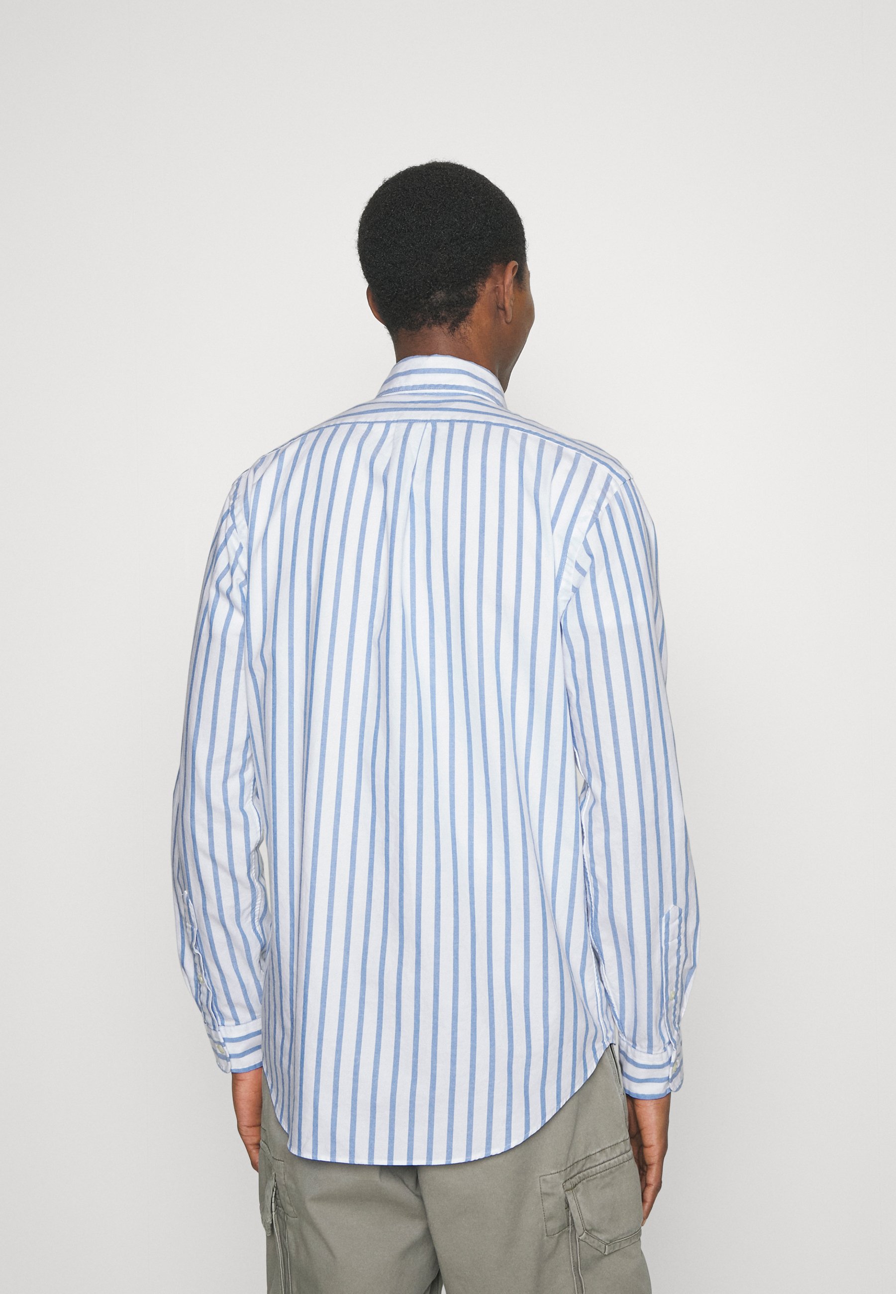 Polo Ralph Lauren CUSTOM FIT STRIPED OXFORD SHIRT - Shirt - blue/white/light blue